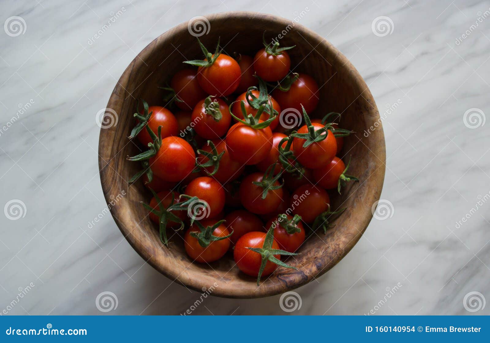 Fruit Bowl With Gardeners Delight Tomatoes Stock Photo Image Of