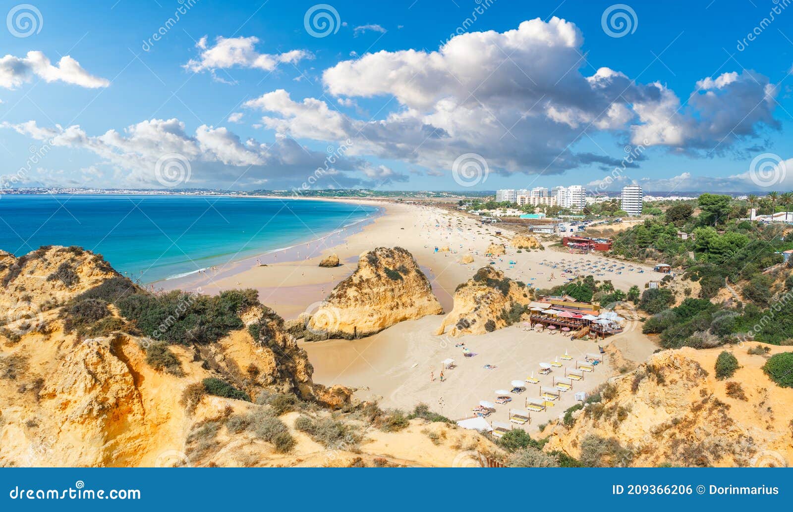 landscape with praia dos tres irmaos