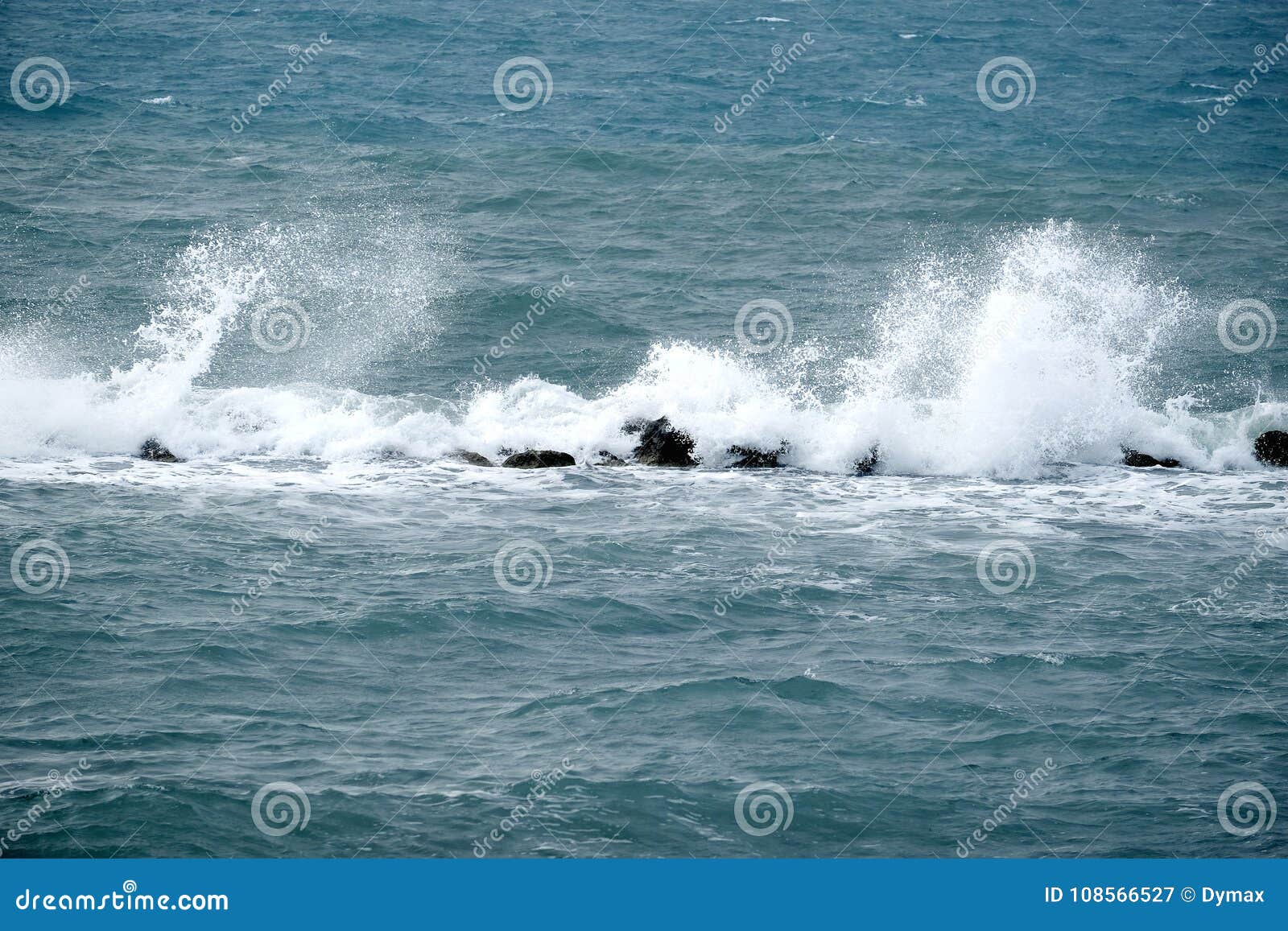 Sea Foam on a Windy Day