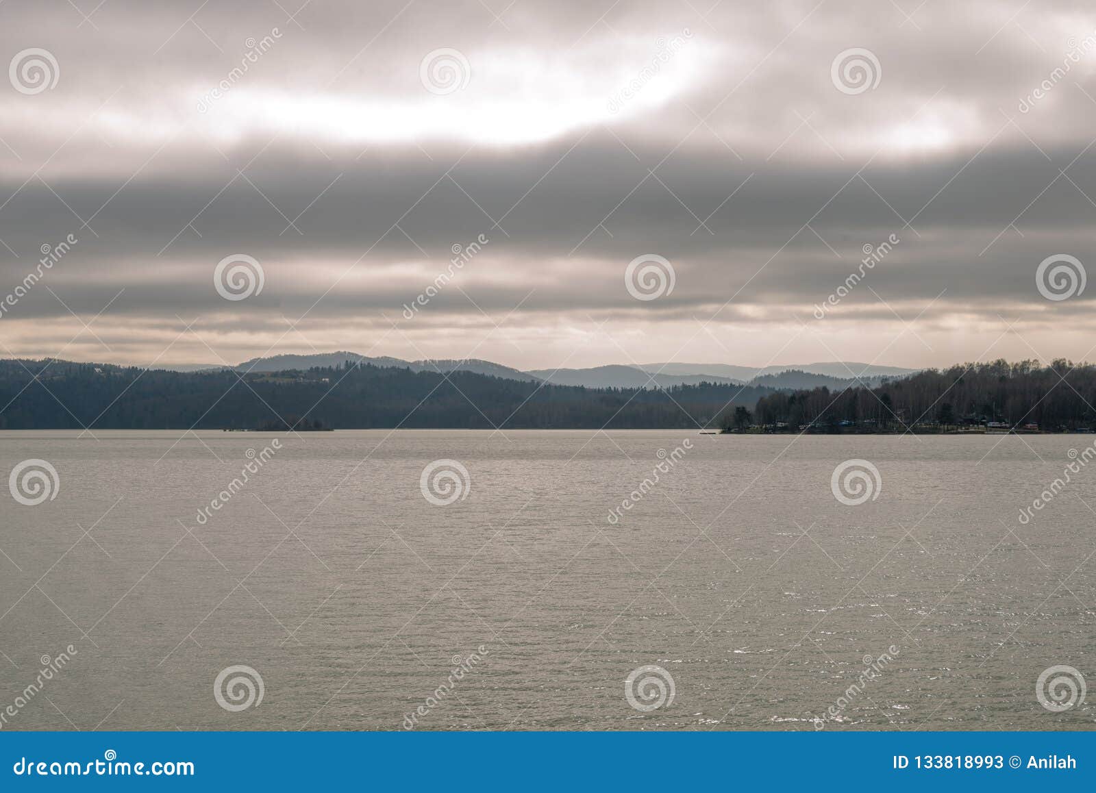 landscape from sounthern poland - famous solina