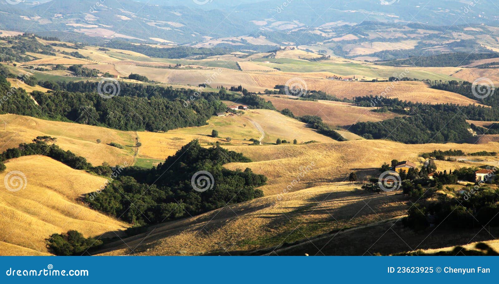 landscape in toscana