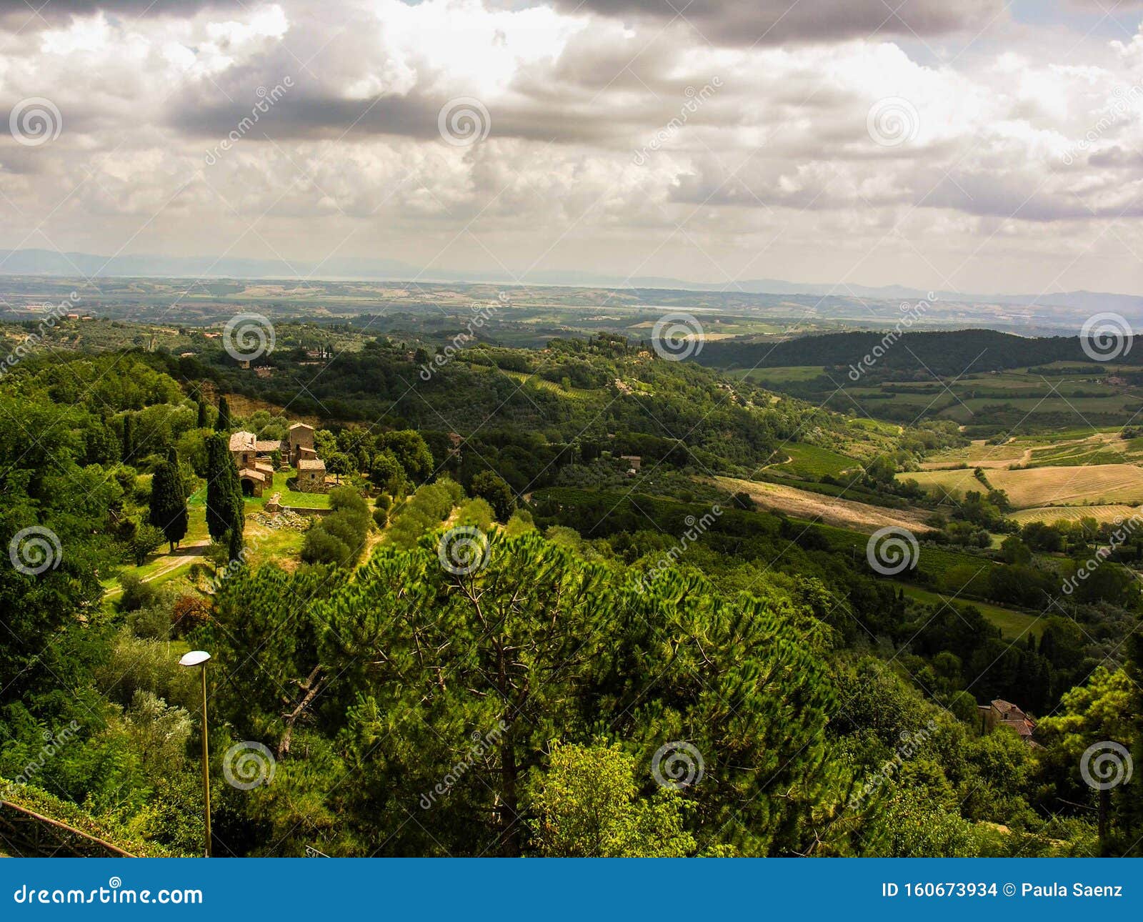landscape of the tuscany, italy