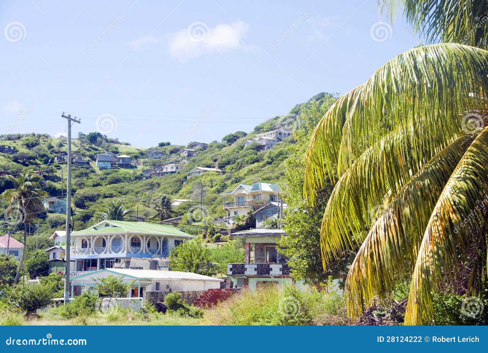 Landscape Union Island St. Vincent Stock Photo Image of travel