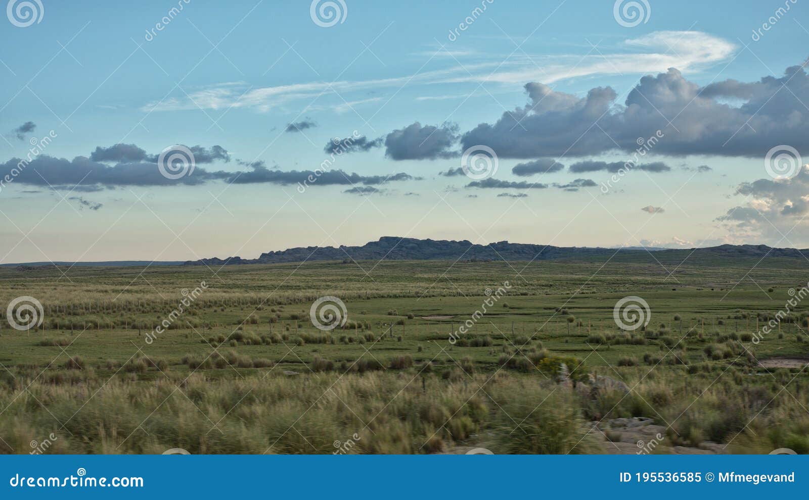 landscape view in altas cumbres, cordoba, argentina