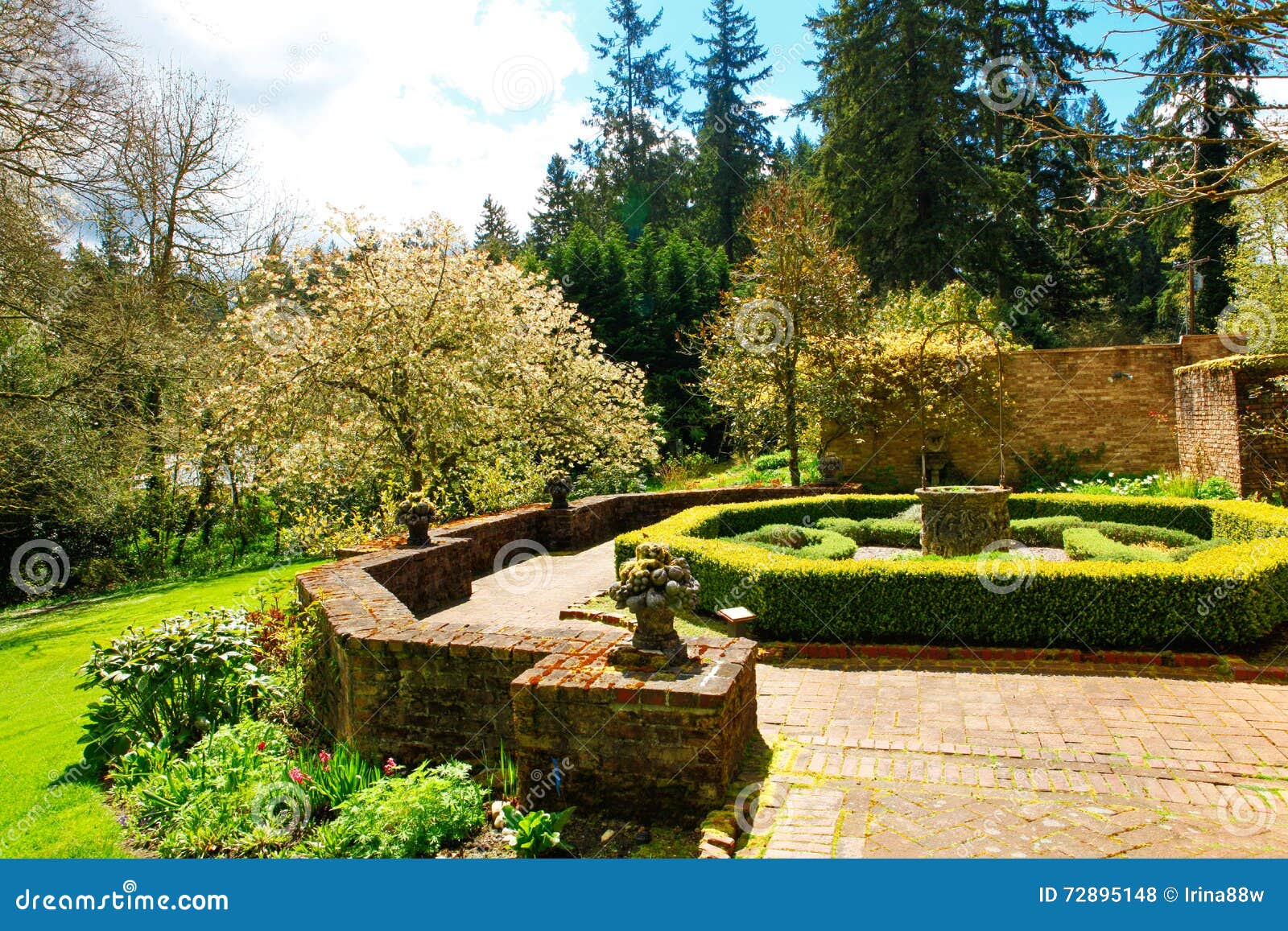 landscaping desing, historical garden, lakewood, wa