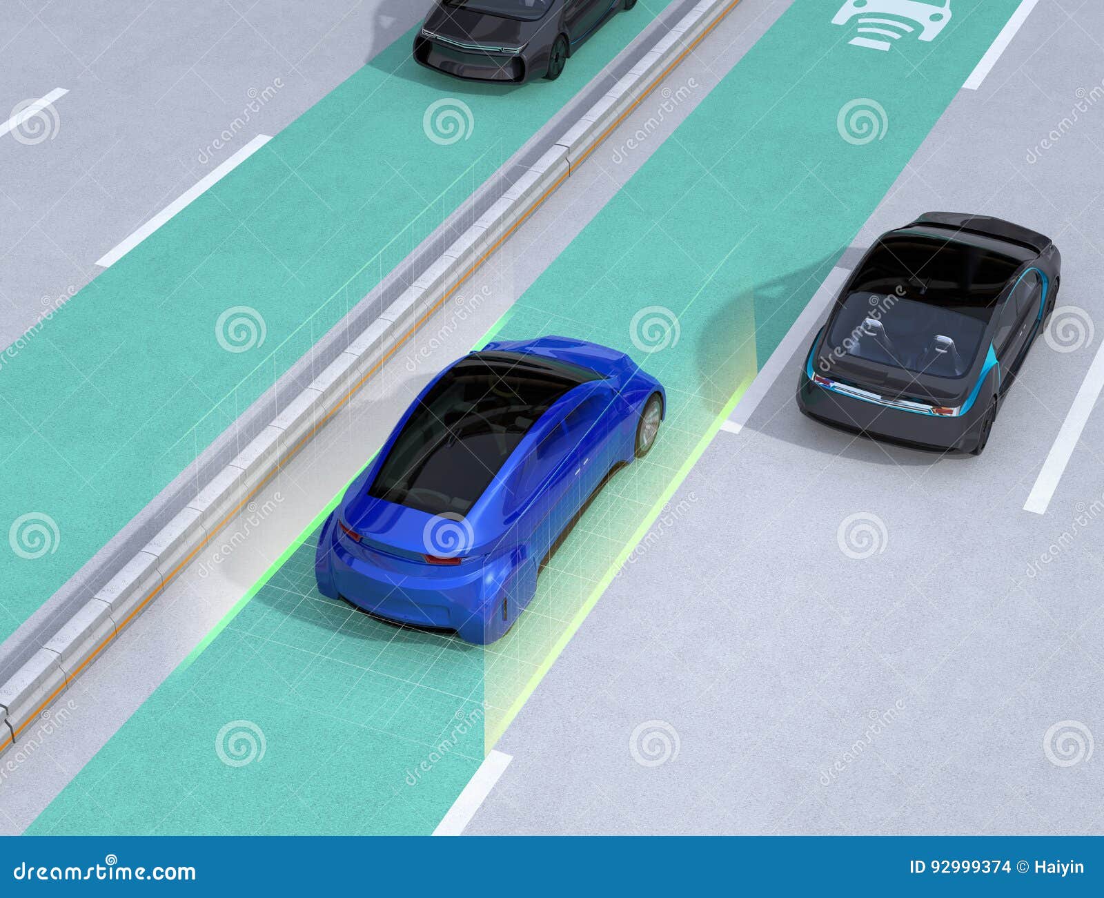 lane keeping assist function concept for autonomous vehicle