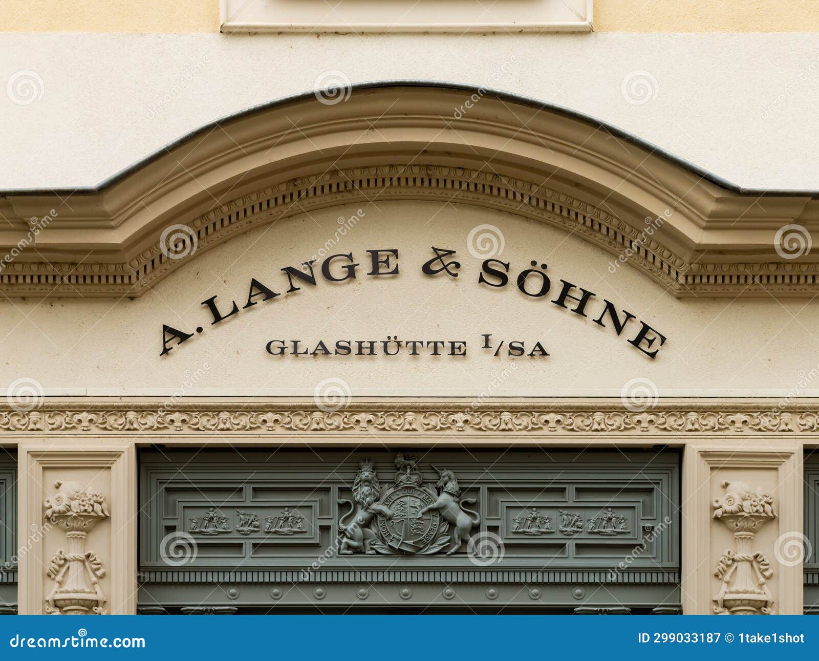 A. Lange & Söhne Logo Sign on a Boutique Store Editorial Photography ...