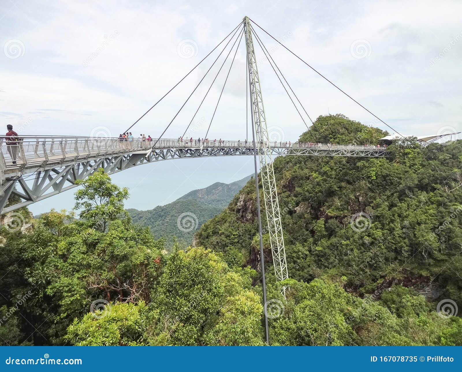 Langkawi Sky Bridge redaktionelles bild. Bild von grenzstein - 167078735
