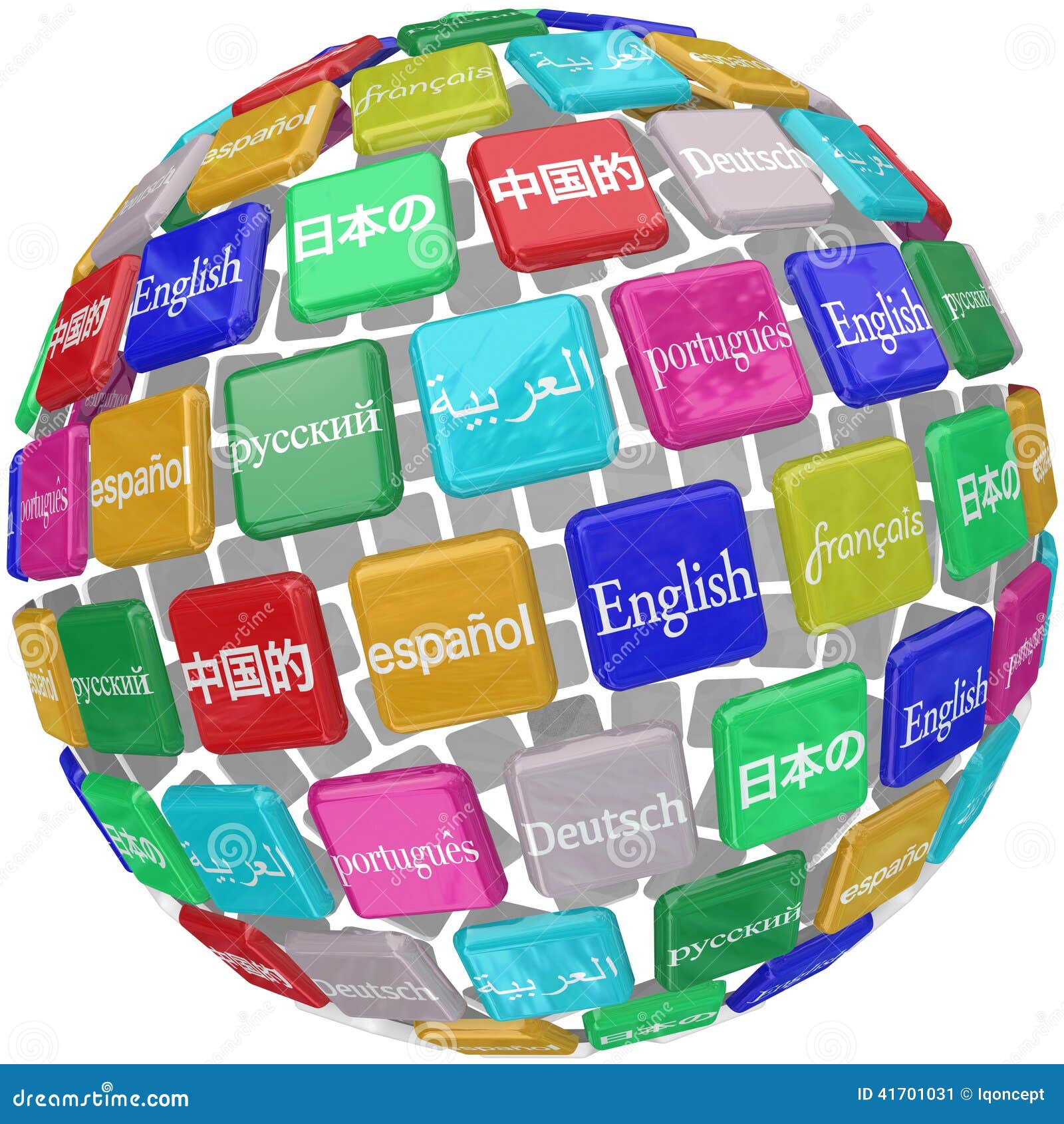 Language Tiles Globe Words Learning Foreign International ...