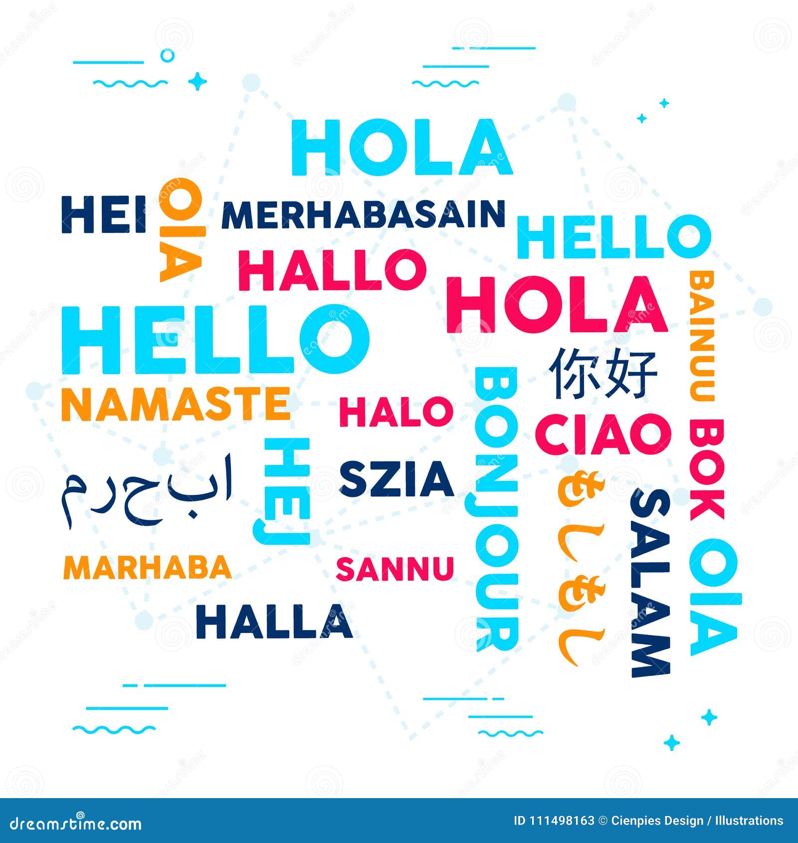 language translation concept background