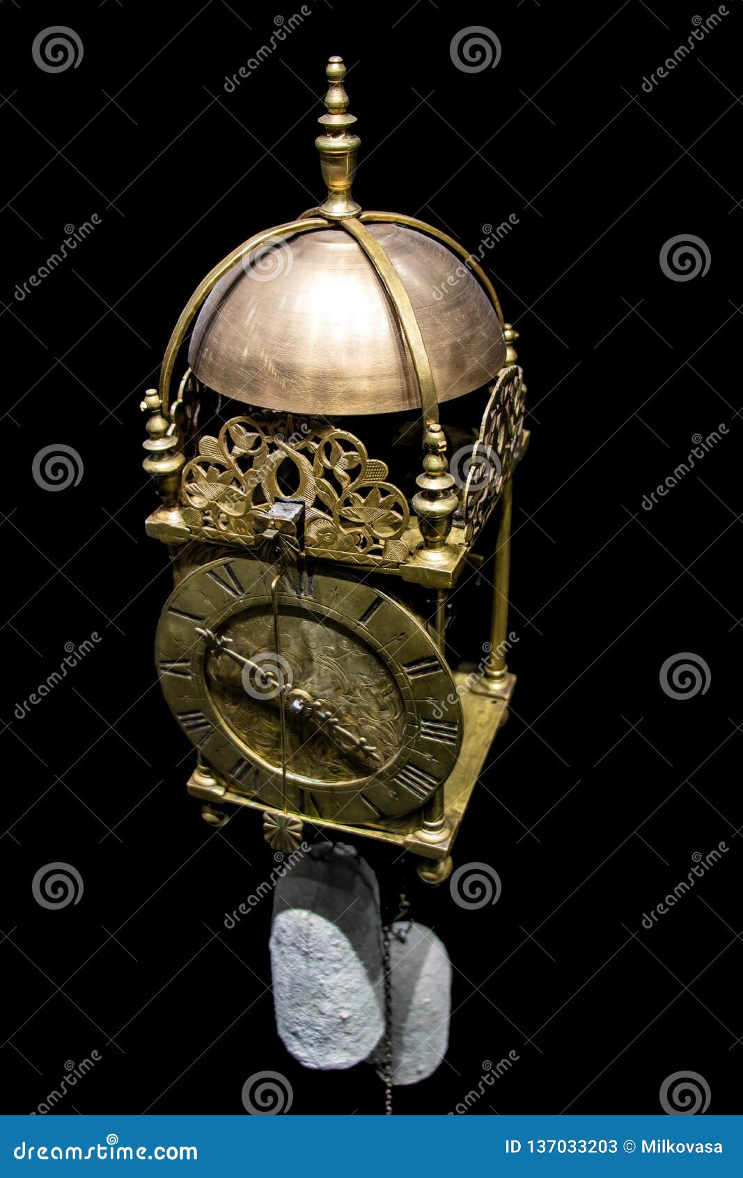 Lantern clock, British