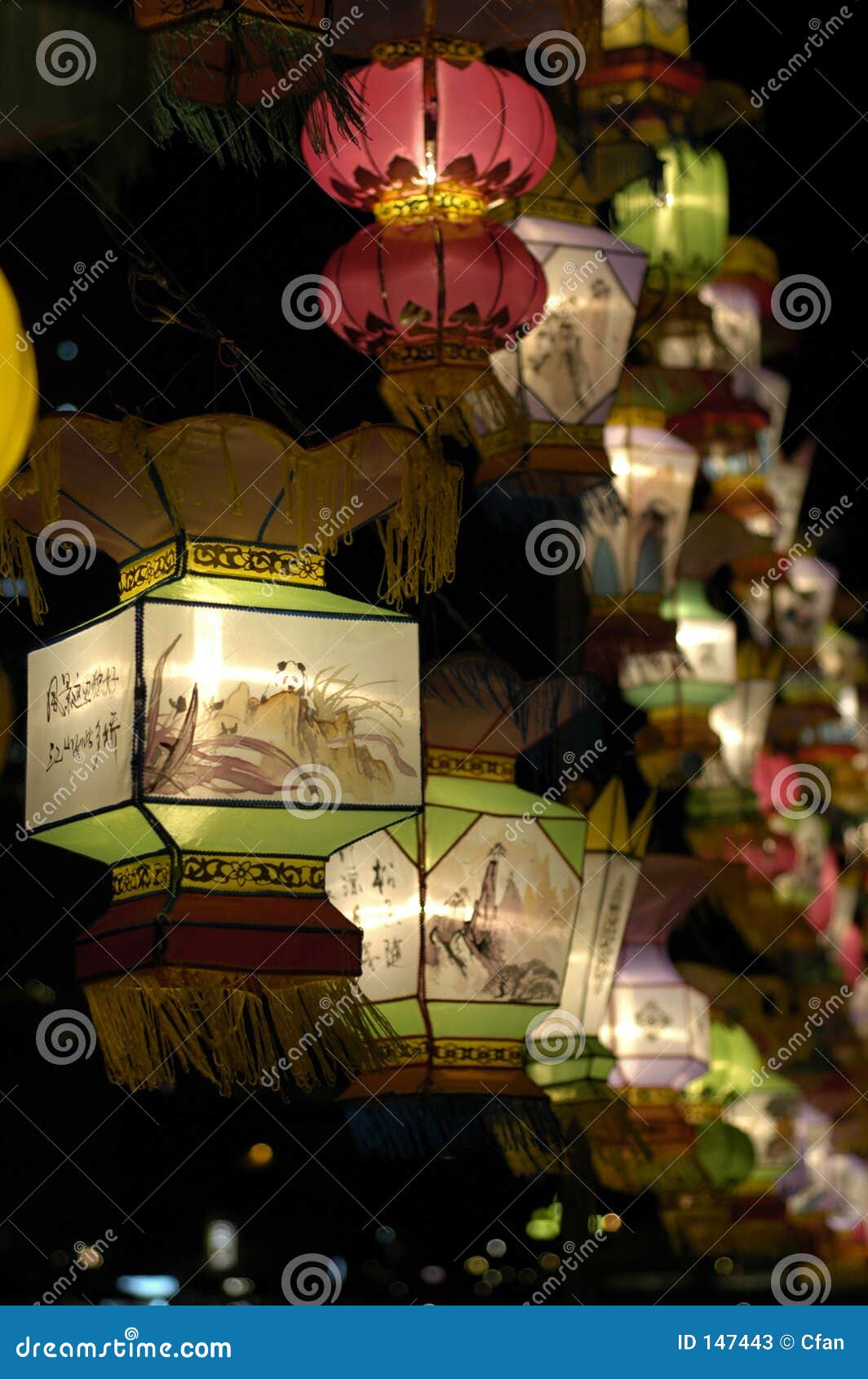 Lantern Festival in Singapore Stock Image Image of beautiful
