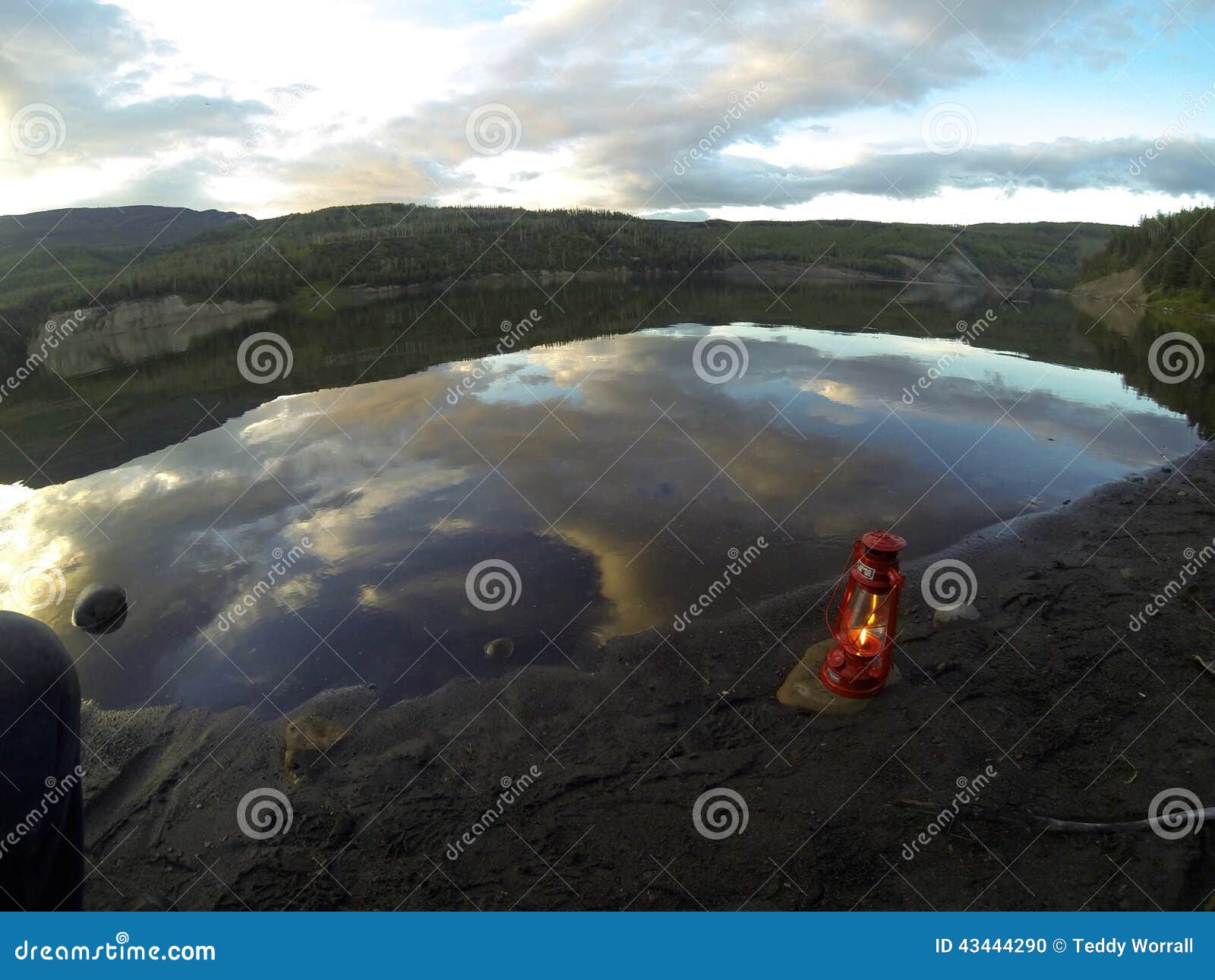 Lantern lake stock photo. Image of lantern, calm, lake 43444290