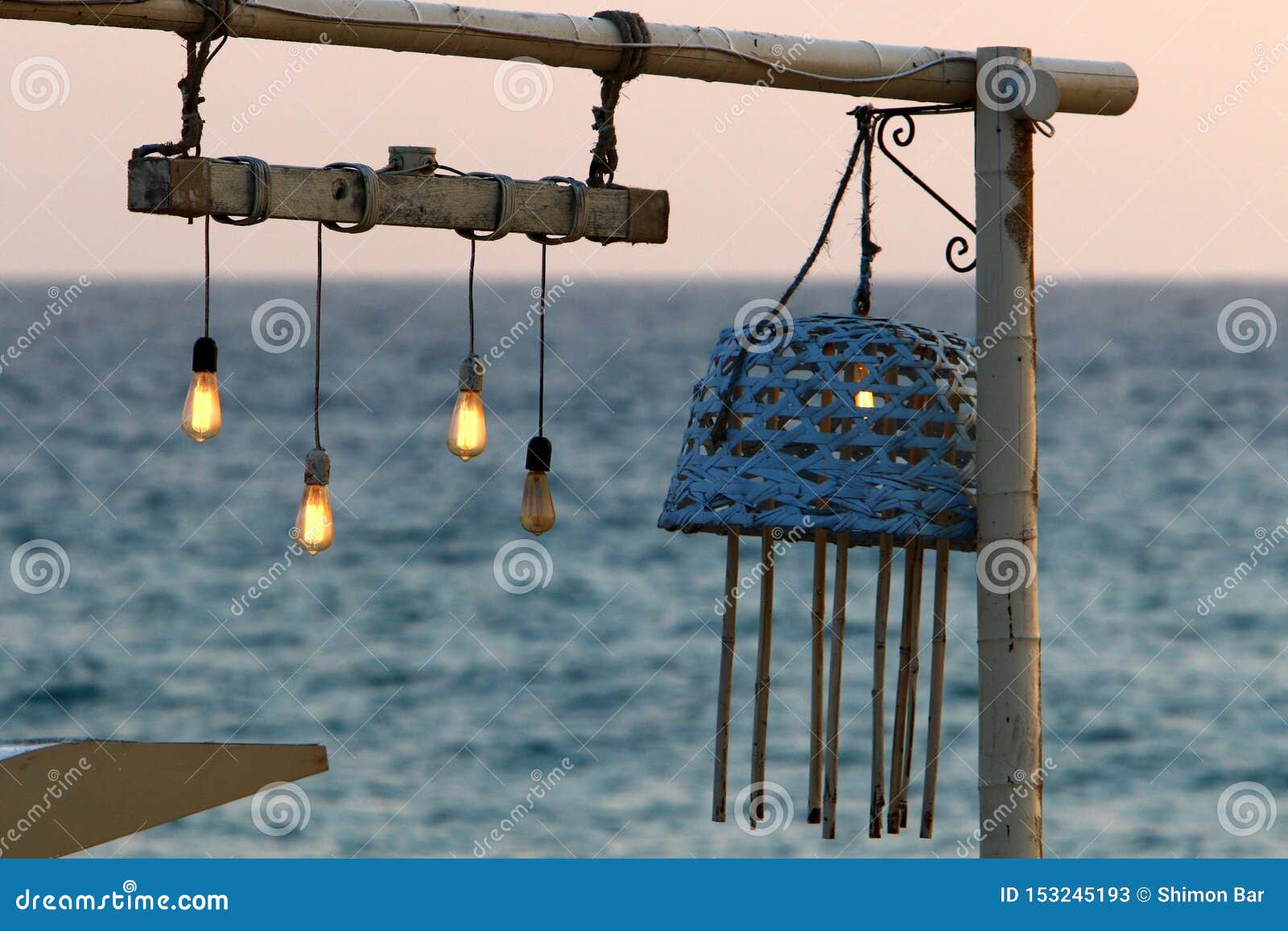 Lantern for Lighting in a City Park in Israel Stock Image - Image of ...