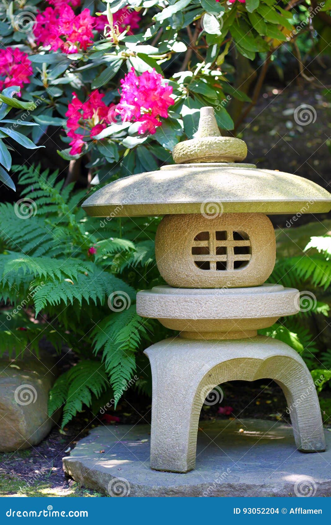 Lanterna Decorativa In Cemento Stile Giapponese - Pagoda Da Giardino 40 Cm, Resistente Alle Intemperie