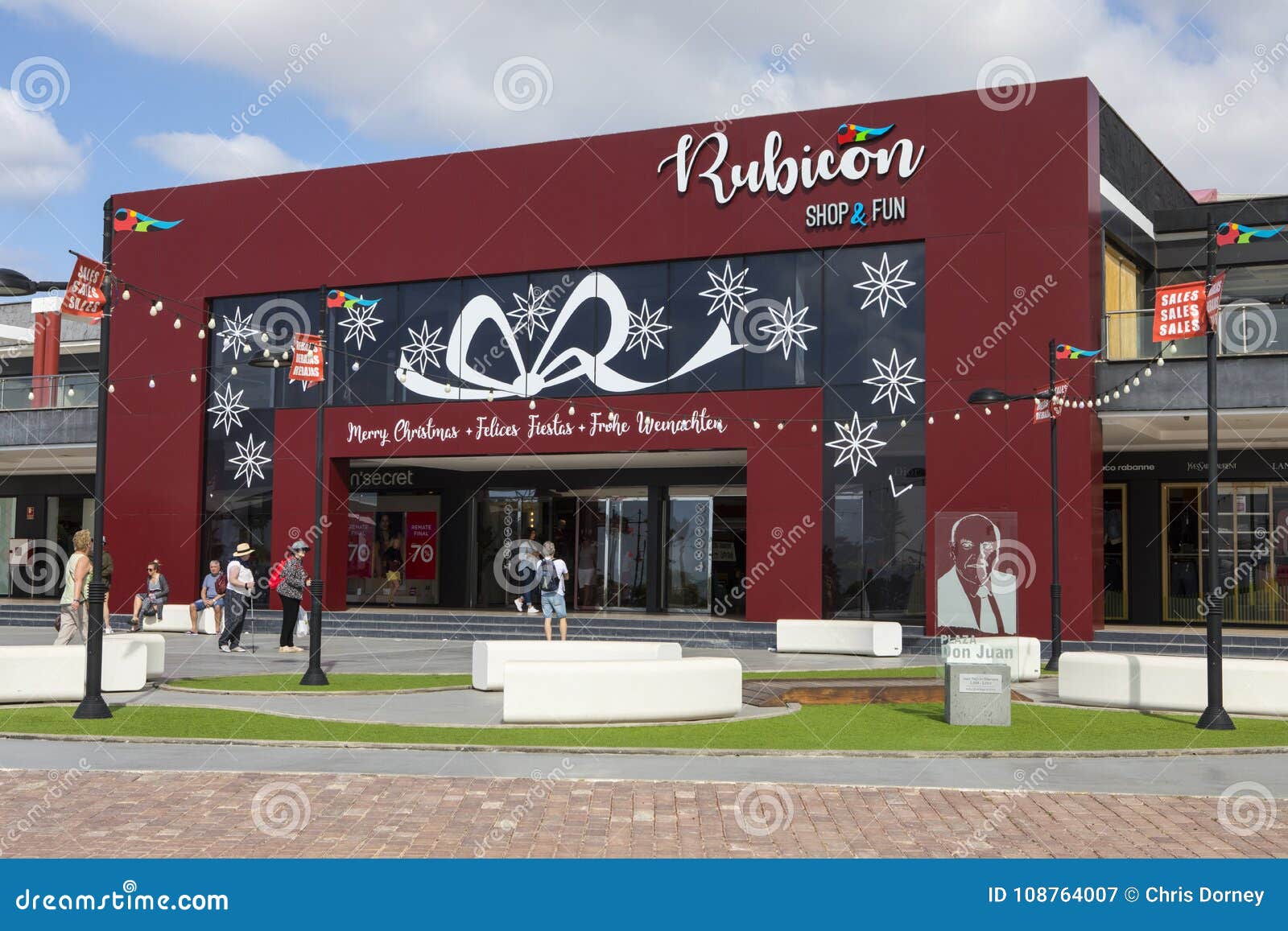 Rubicon Shopping Centre in Lanzarote Editorial Photography - Image of  architecture, europe: 108764007