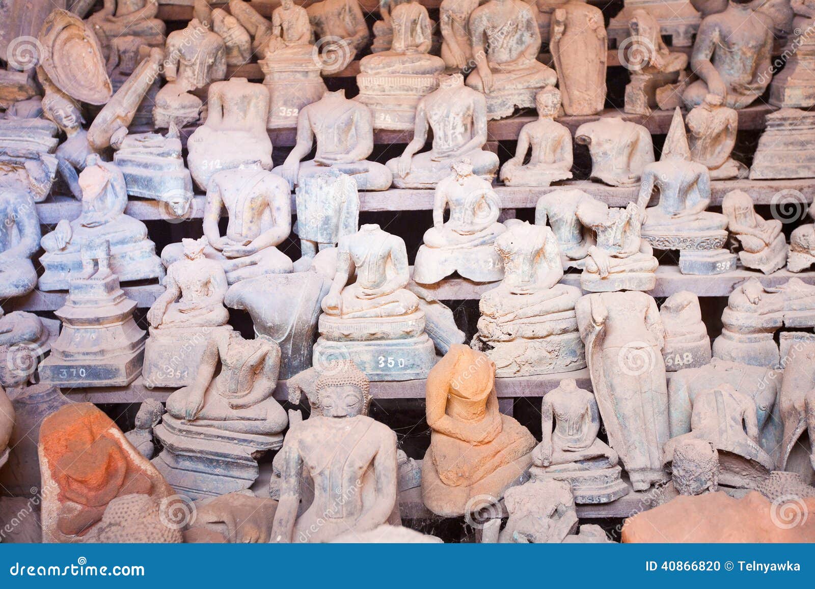 lao, vientiane - wat si saket temple.