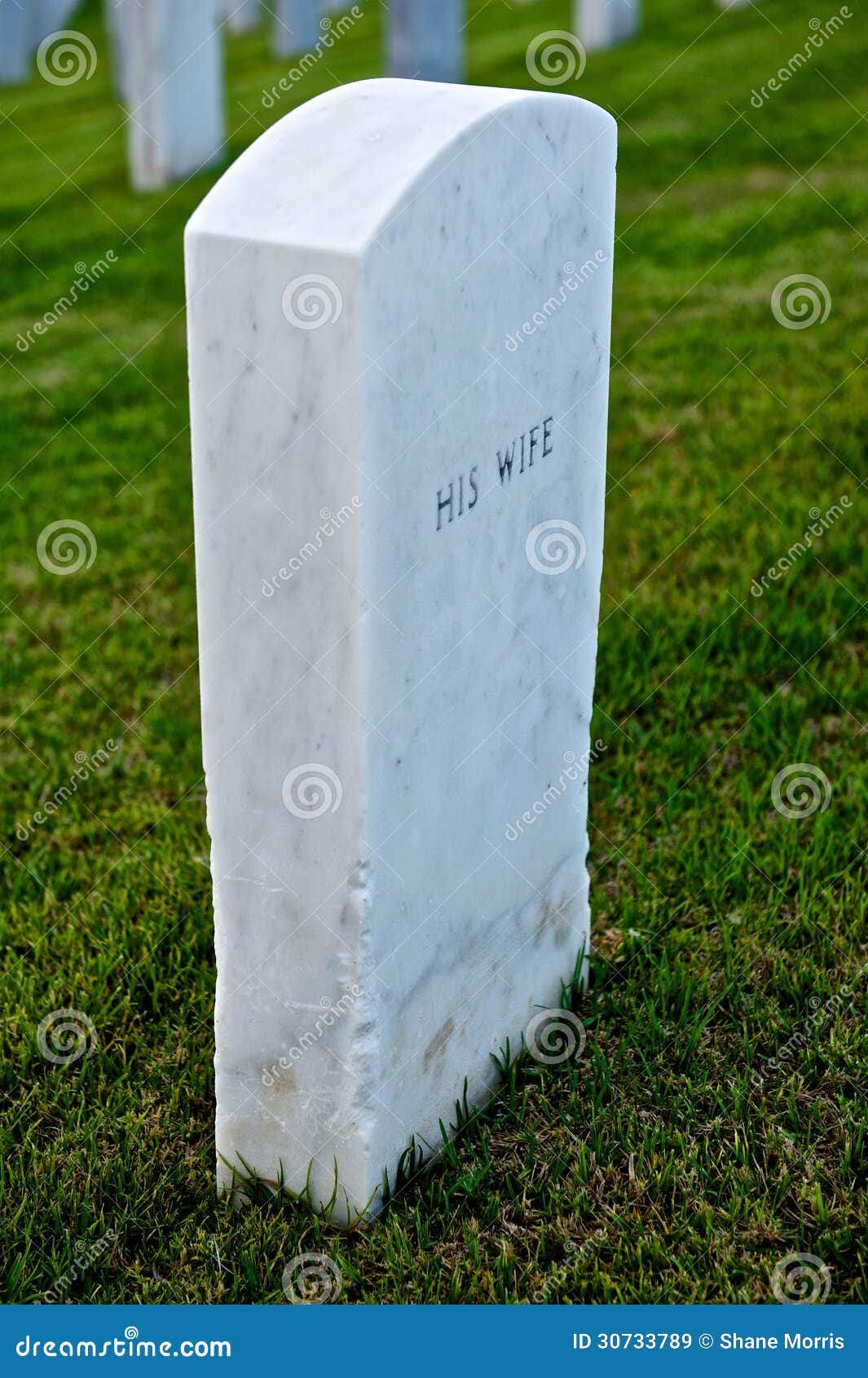 Lapide O Lapide Di Marmo Bianca Immagine Stock - Immagine di tomba