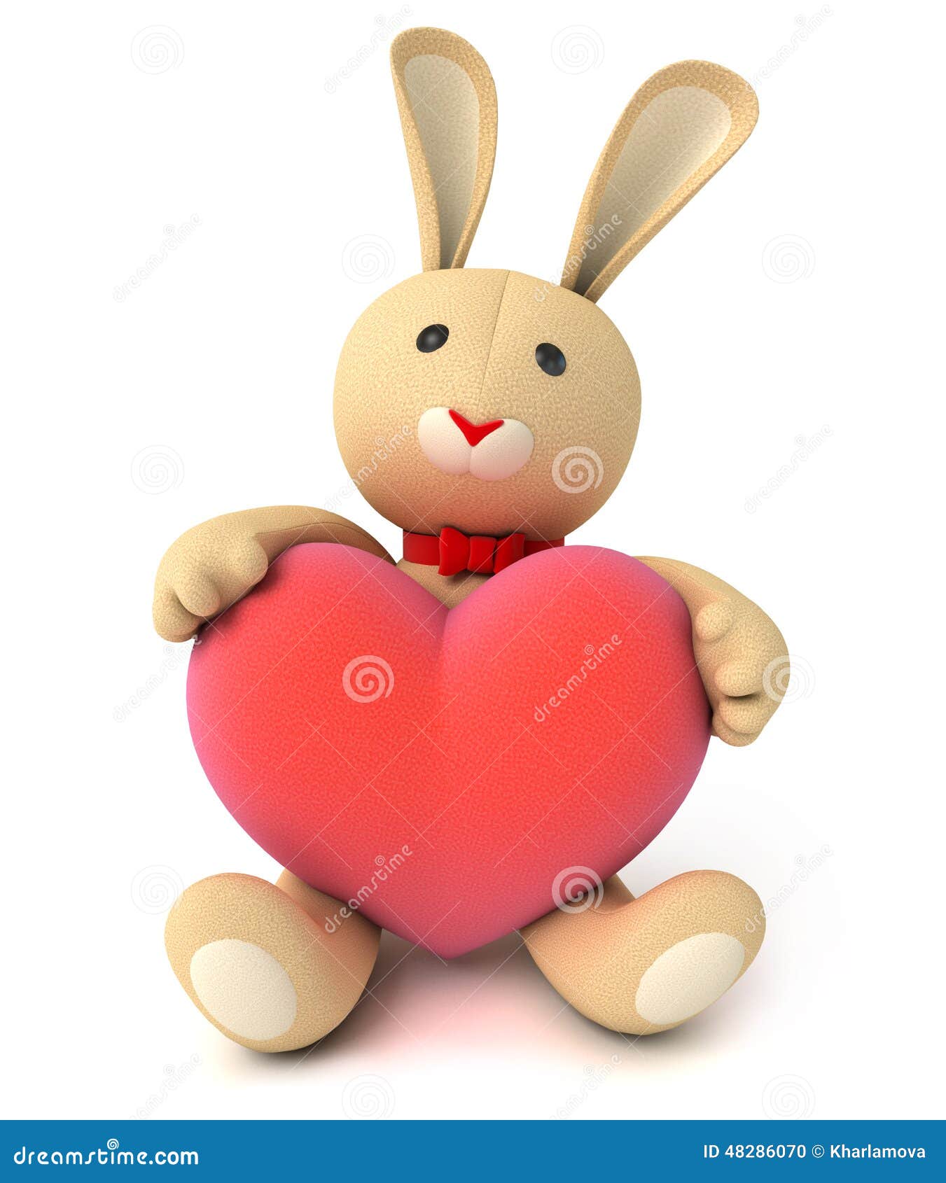 Lapin de nounours de jouet illustration stock. Illustration du fond - 48286070