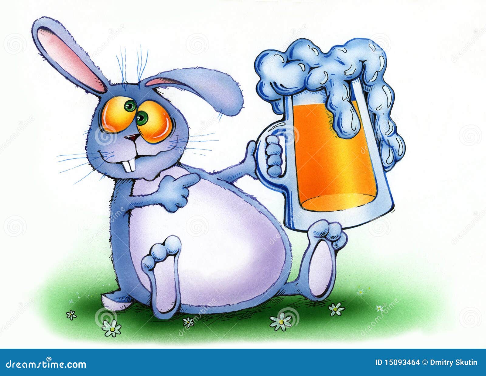 Lapin Ivre Avec Une Tasse De Biere Illustration Stock Illustration Du Simple Bulles Lapin Ivre Avec Une Tasse De Biere Illustration Stock Illustration Du Simple Bulles