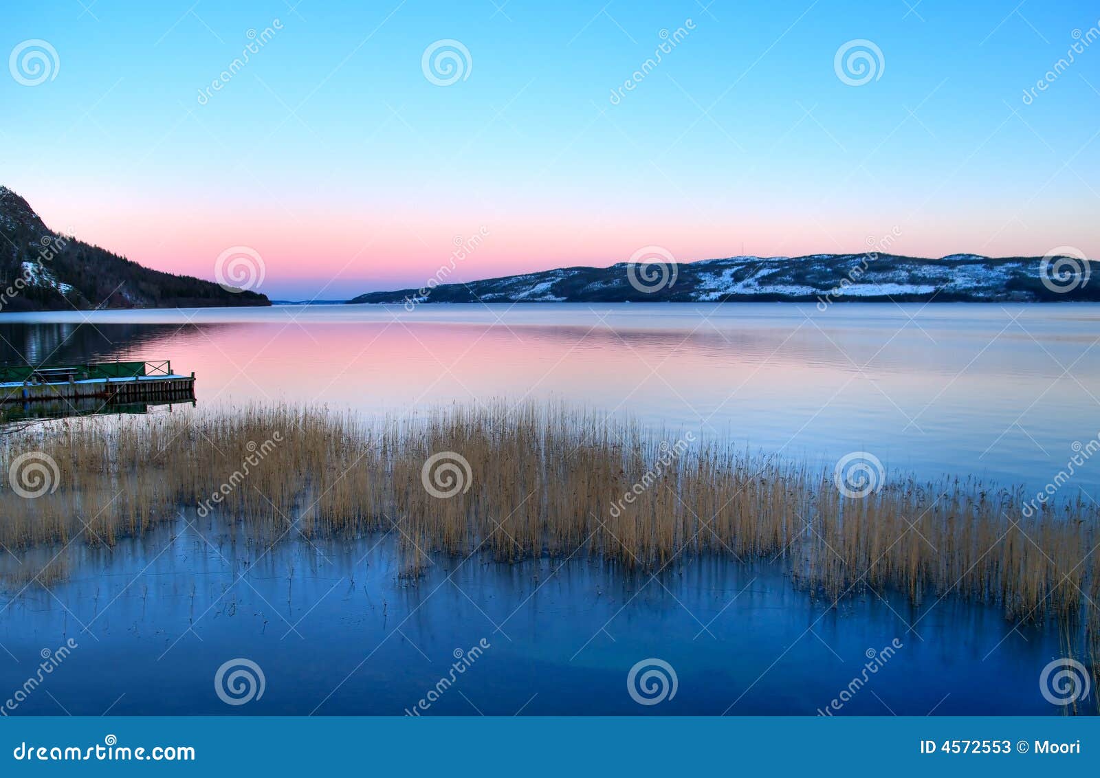 Lapland lake stock image. Image of scandinavia, cold, still 4572553