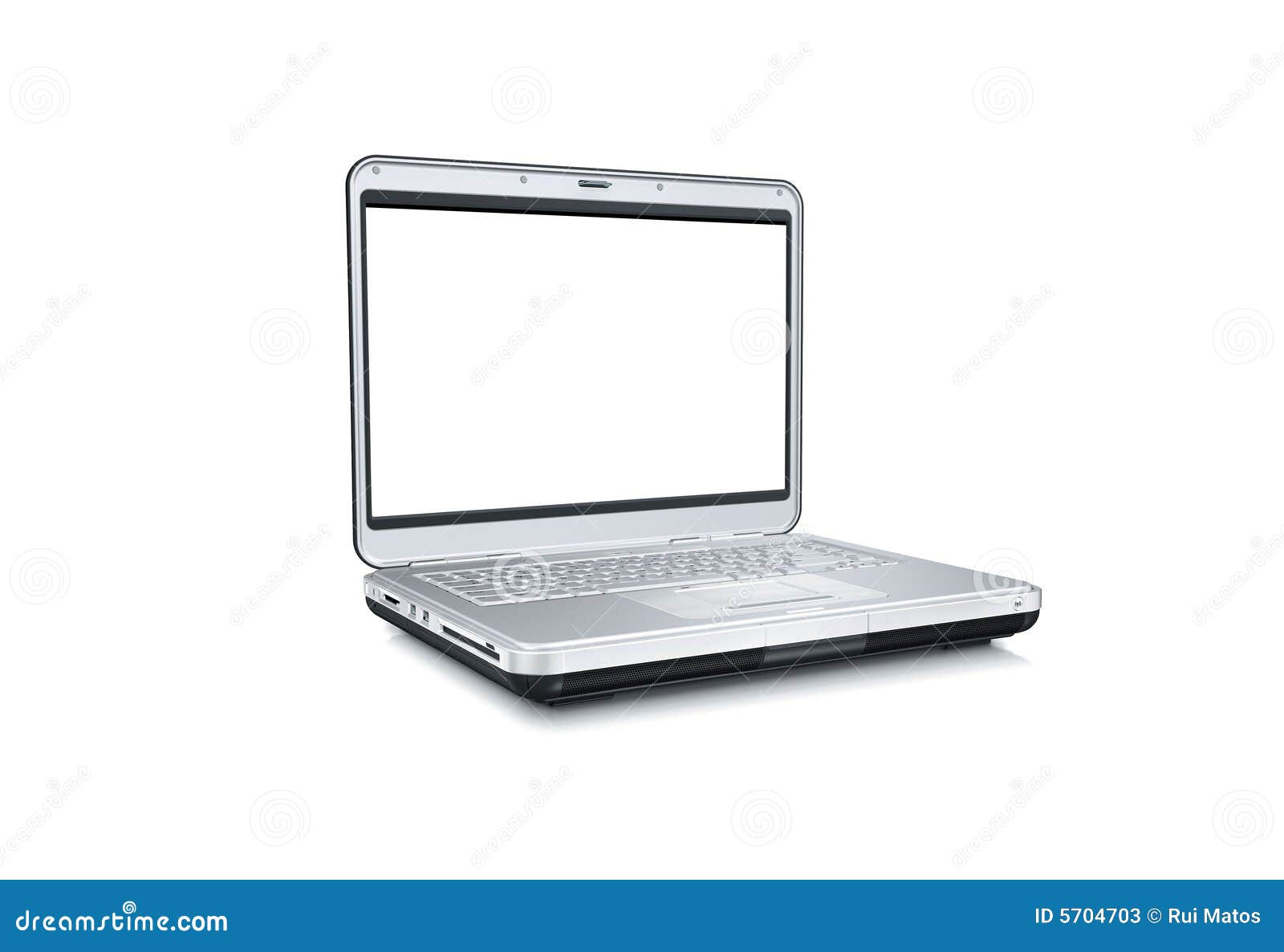 Laptop computer stock image. Image of laptop, drives, computer 5704703