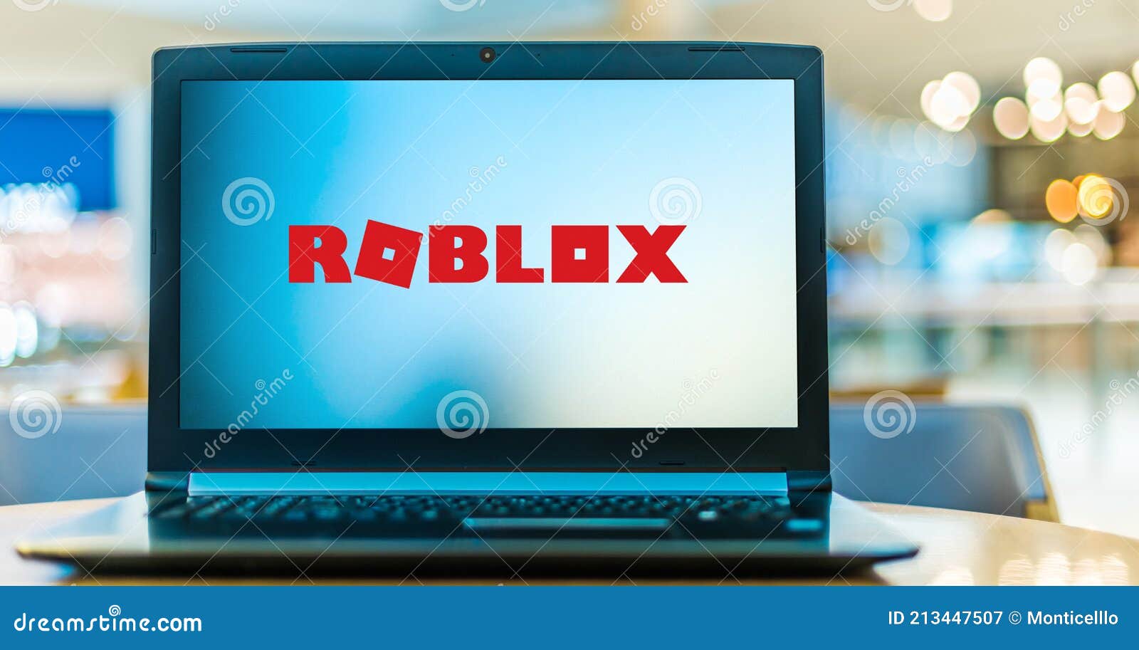 Opening And Closing Laptop With Roblox Logo. Editorial 3D Rendering Stock  Photo, Picture and Royalty Free Image. Image 90482056.