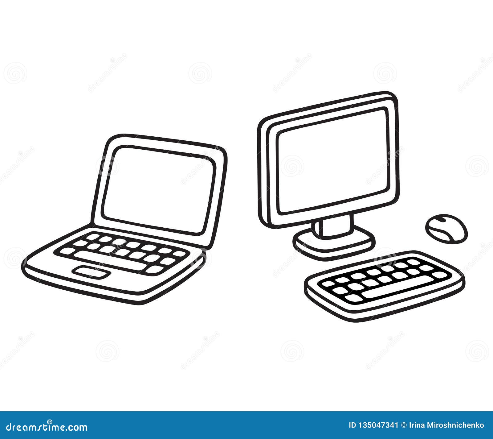 Single continuous line drawing of computer laptop, smartphone, and paper  cup of coffee at business office desk. Work space table concept. One line  draw vector design graphic illustration 3593905 Vector Art at