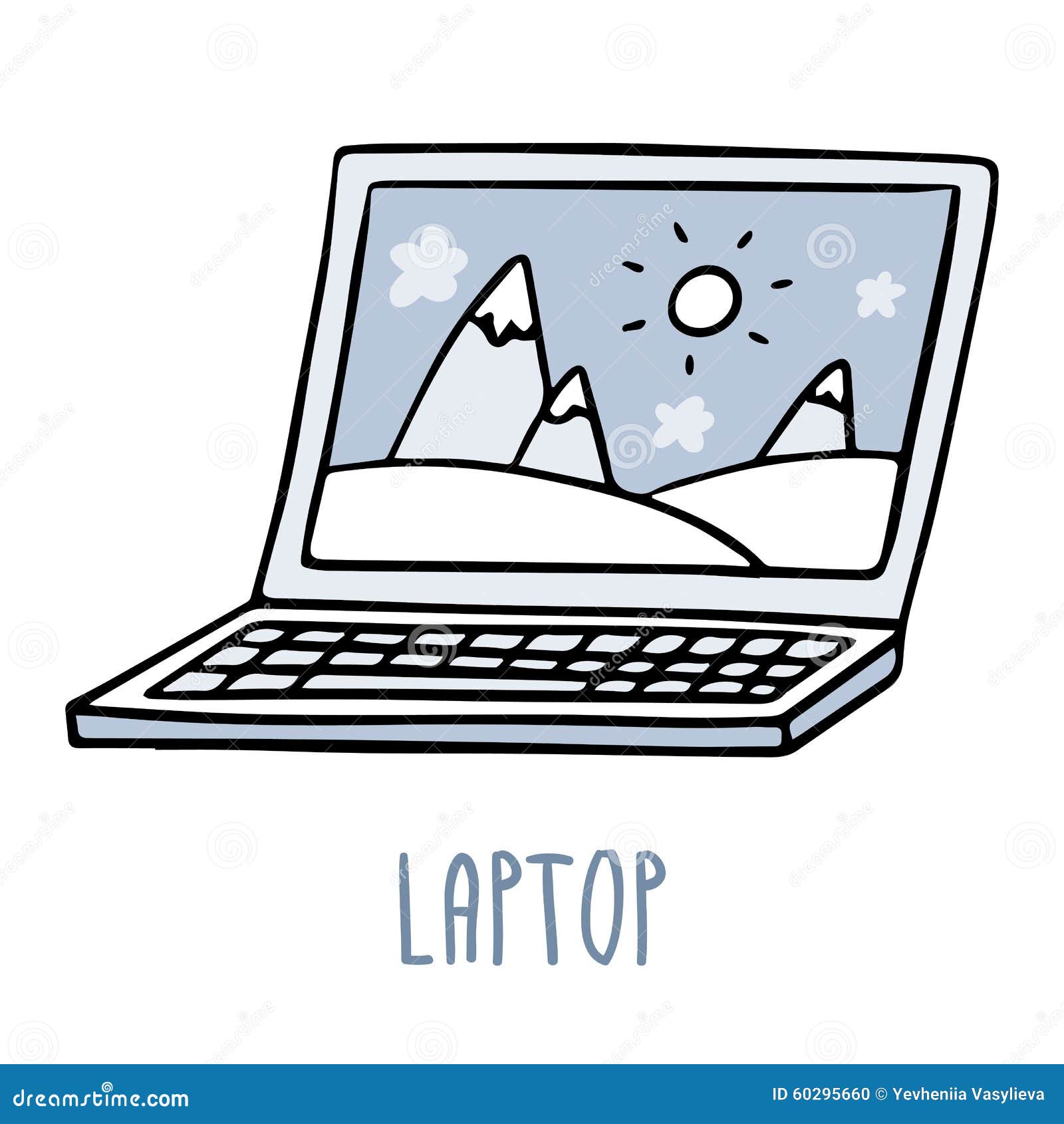 One continuous line drawing of computer laptop, book and a cup of coffee.  Study space desk concept. Single line draw design vector illustration Stock  Vector | Adobe Stock