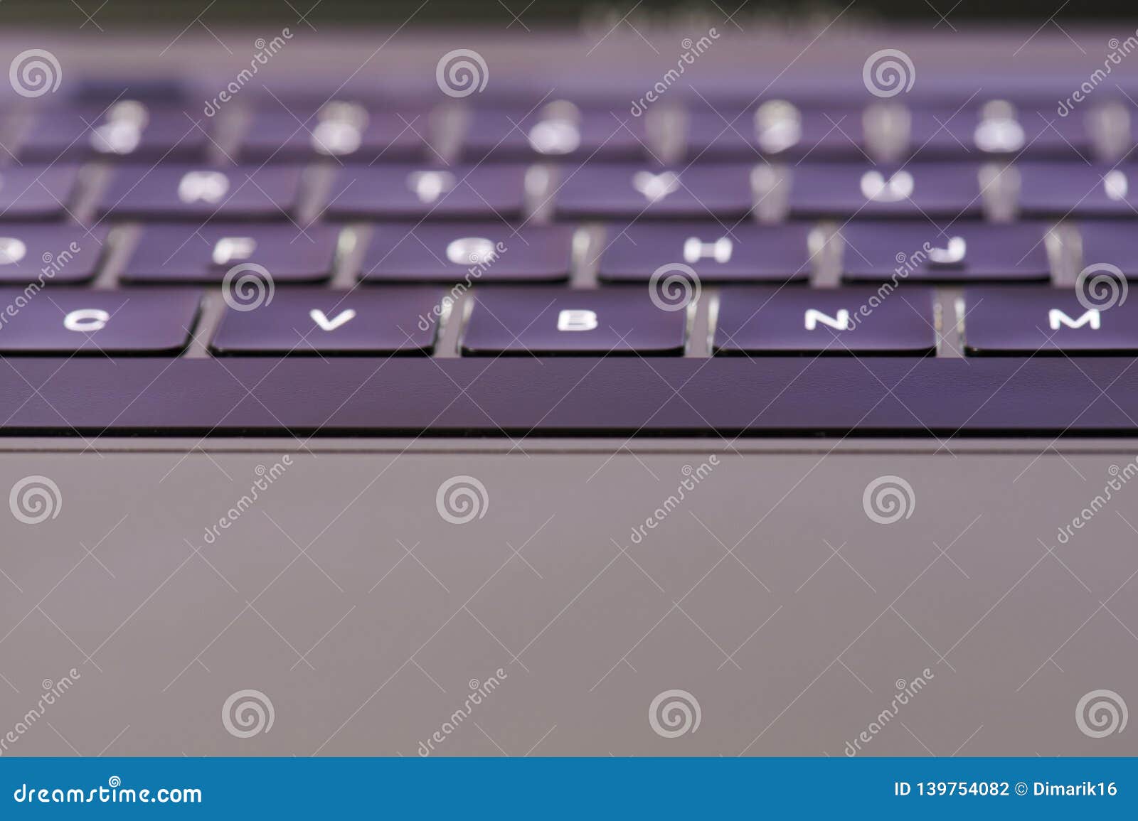 laptop keybaord angle view