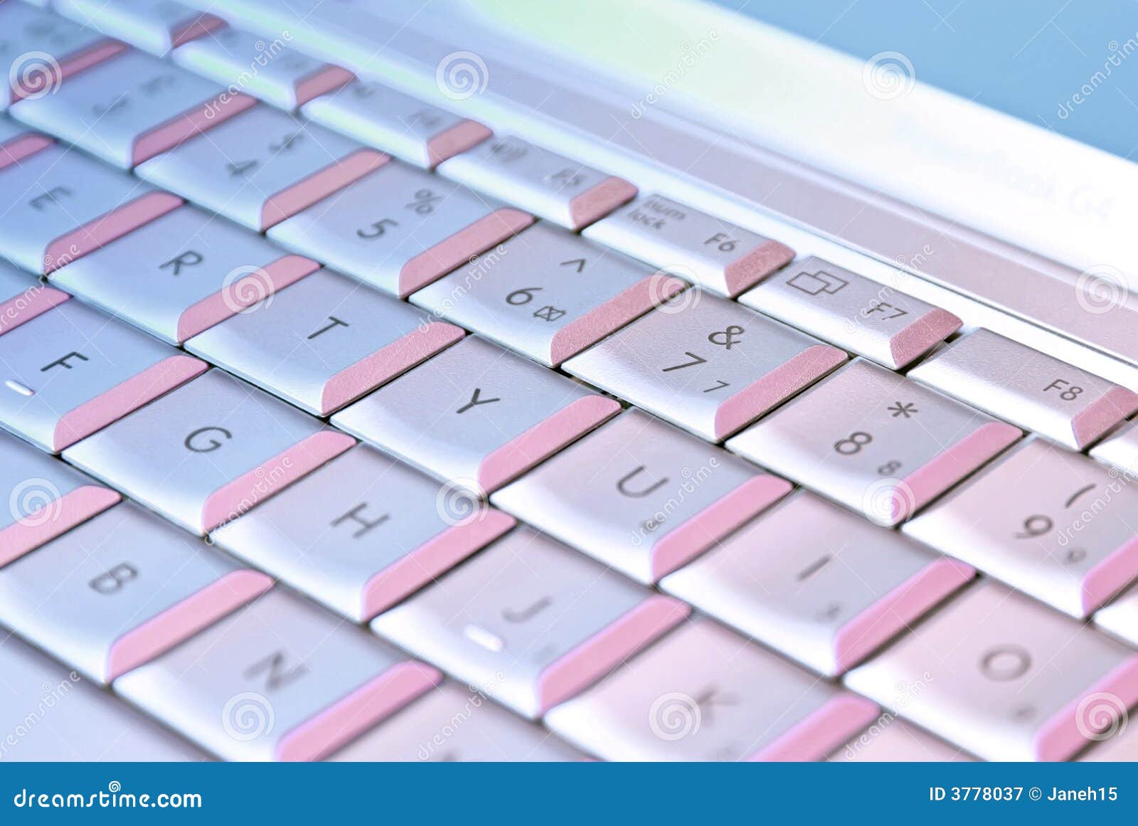 Laptop keyboard stock image. Image of electronics, computer 3778037