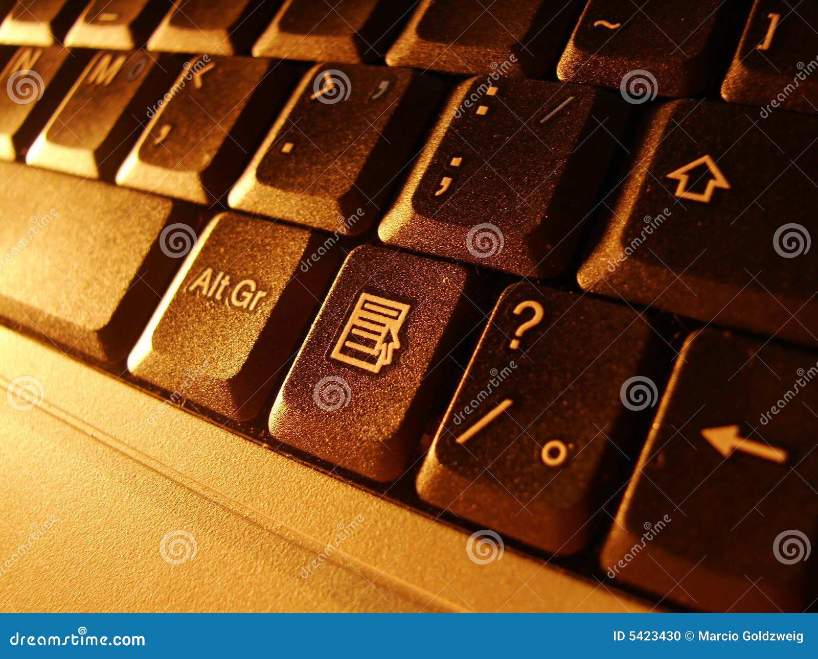 Laptop Keyboard stock photo. Image of computing, detail 5423430