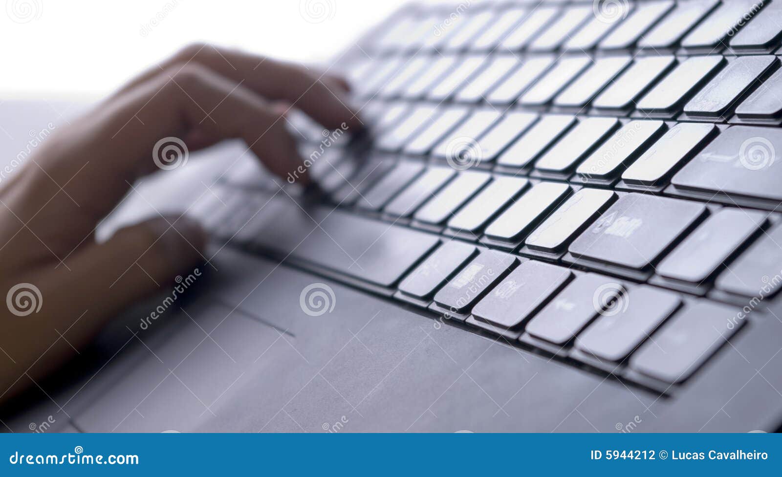 Laptop keyboard stock photo. Image of ergonomic, computer 5944212