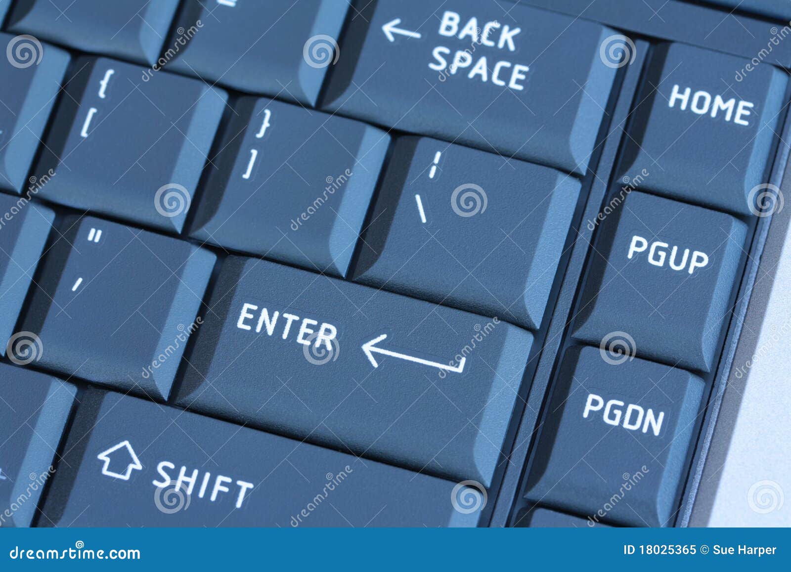 Laptop Keyboard in Blue stock image. Image of symbol 18025365