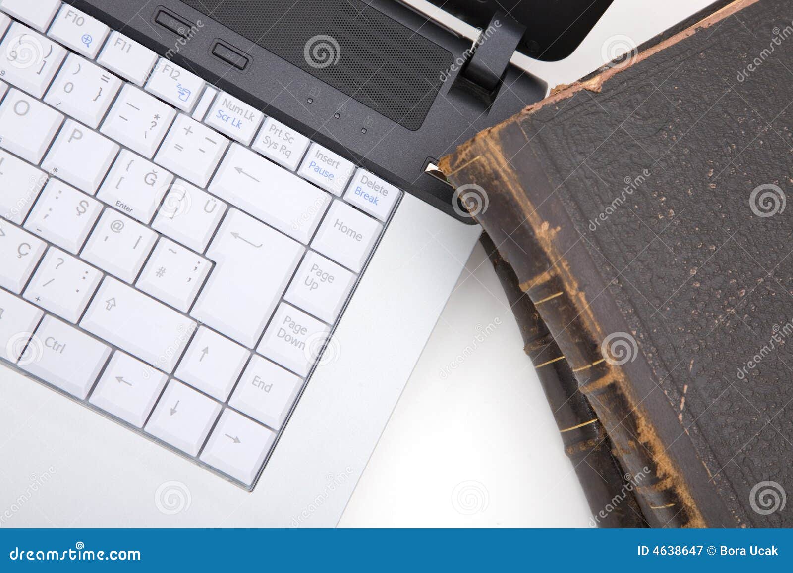 Laptop and law books stock image. Image of academic, academia 4638647