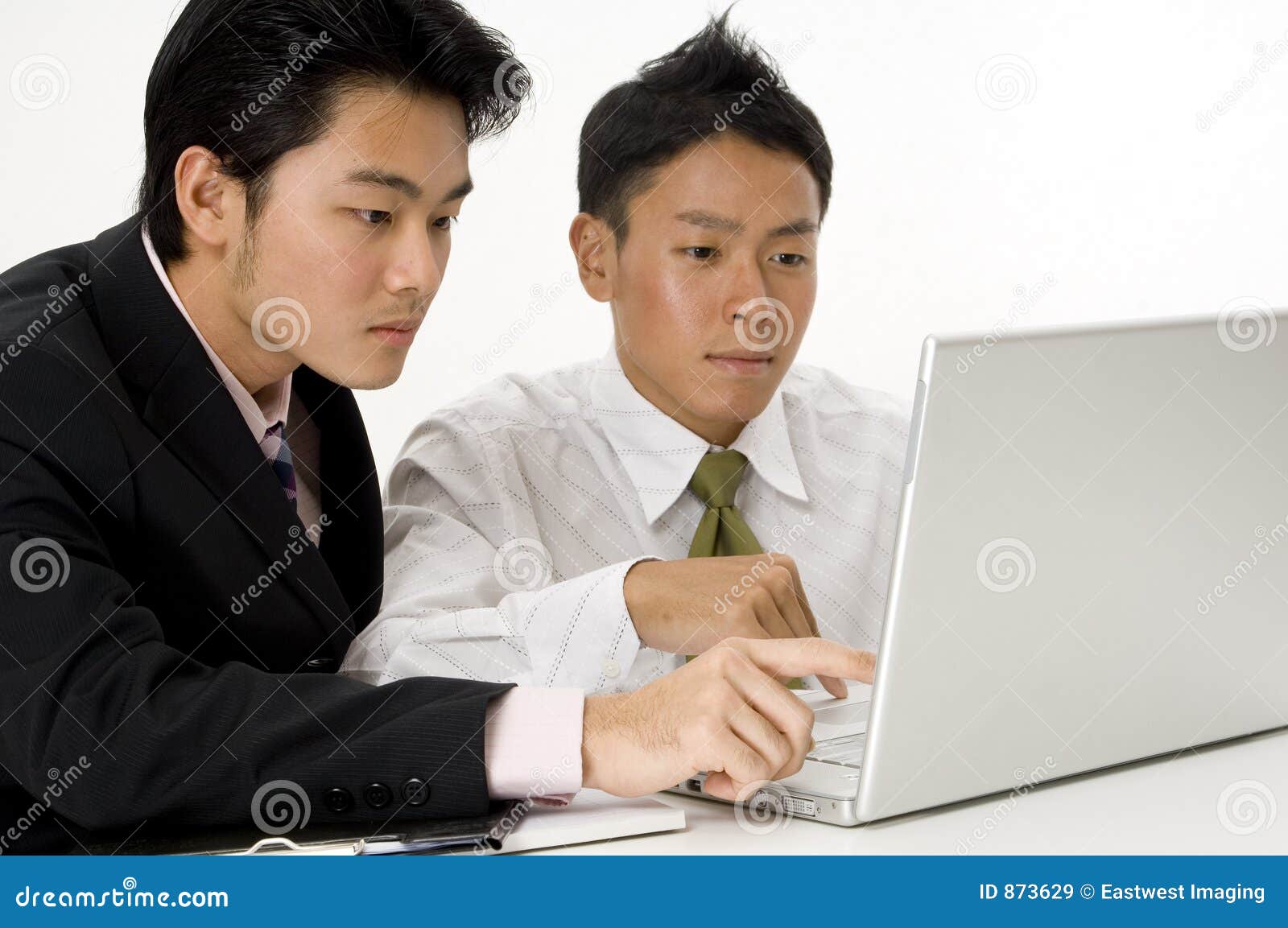 Laptop Users stock image. Image of ethnic, corporate, colleague 873629