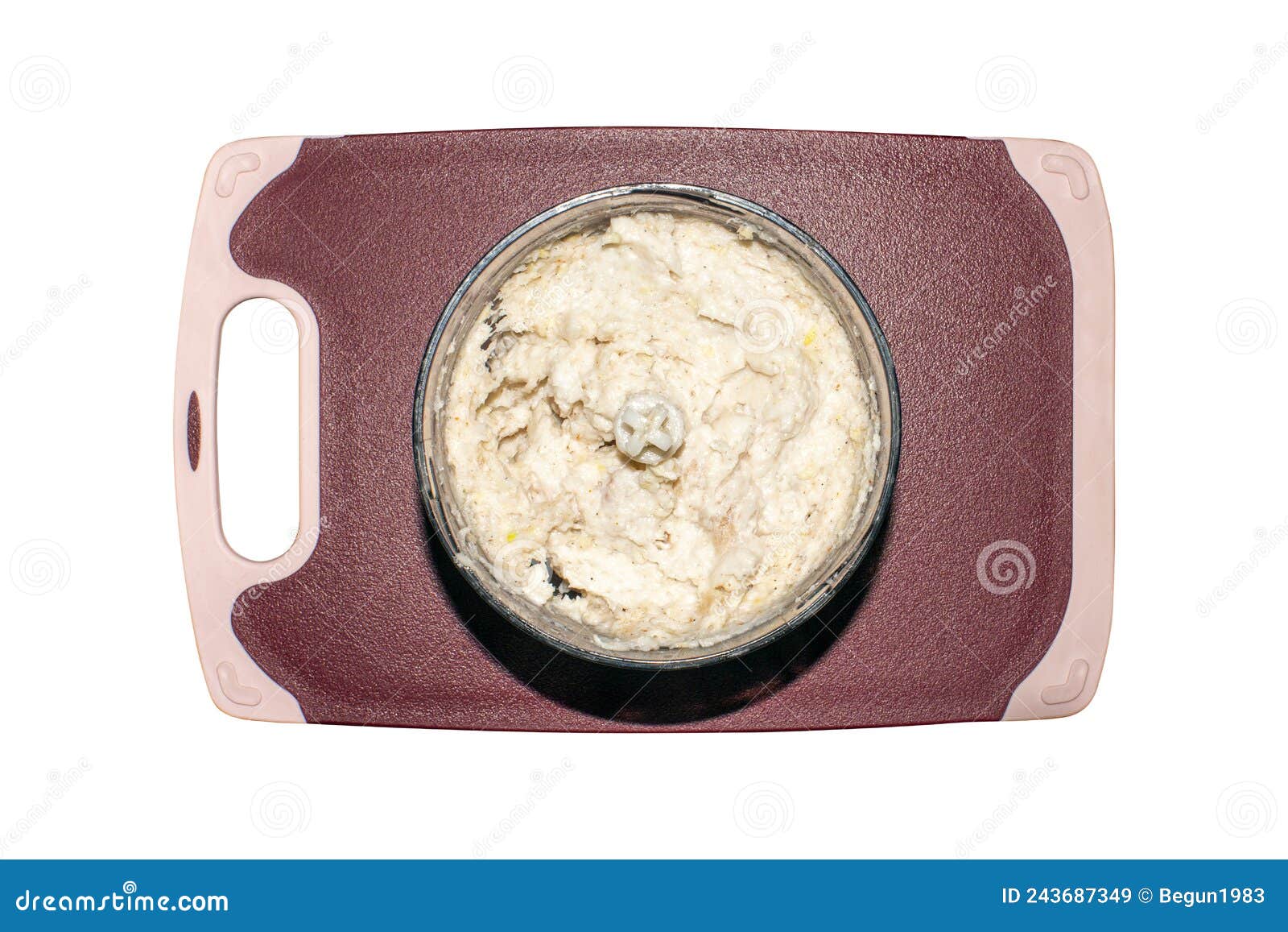 Lard with Garlic for Spreading on Bread.Smalets.Bacon Cooked in a