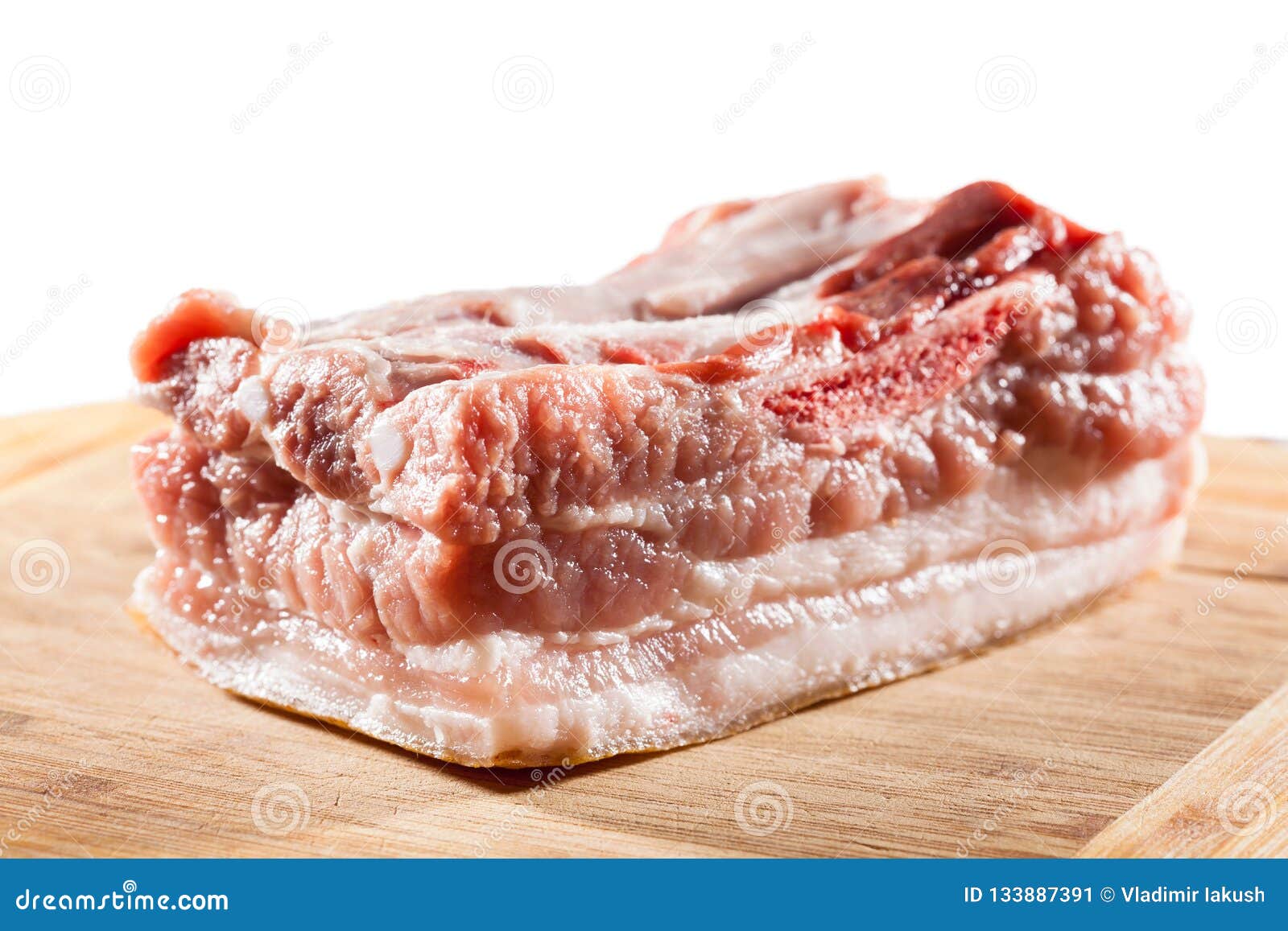 Lard with meat stock image. Image of layer, ingredient 133887391