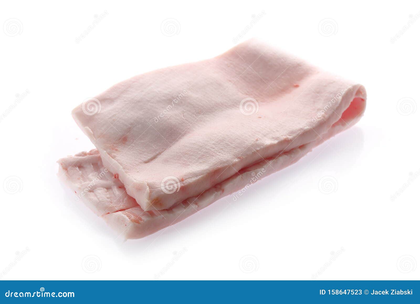 Lard, Pork Fat on a White Background Stock Image Image of tenderloin