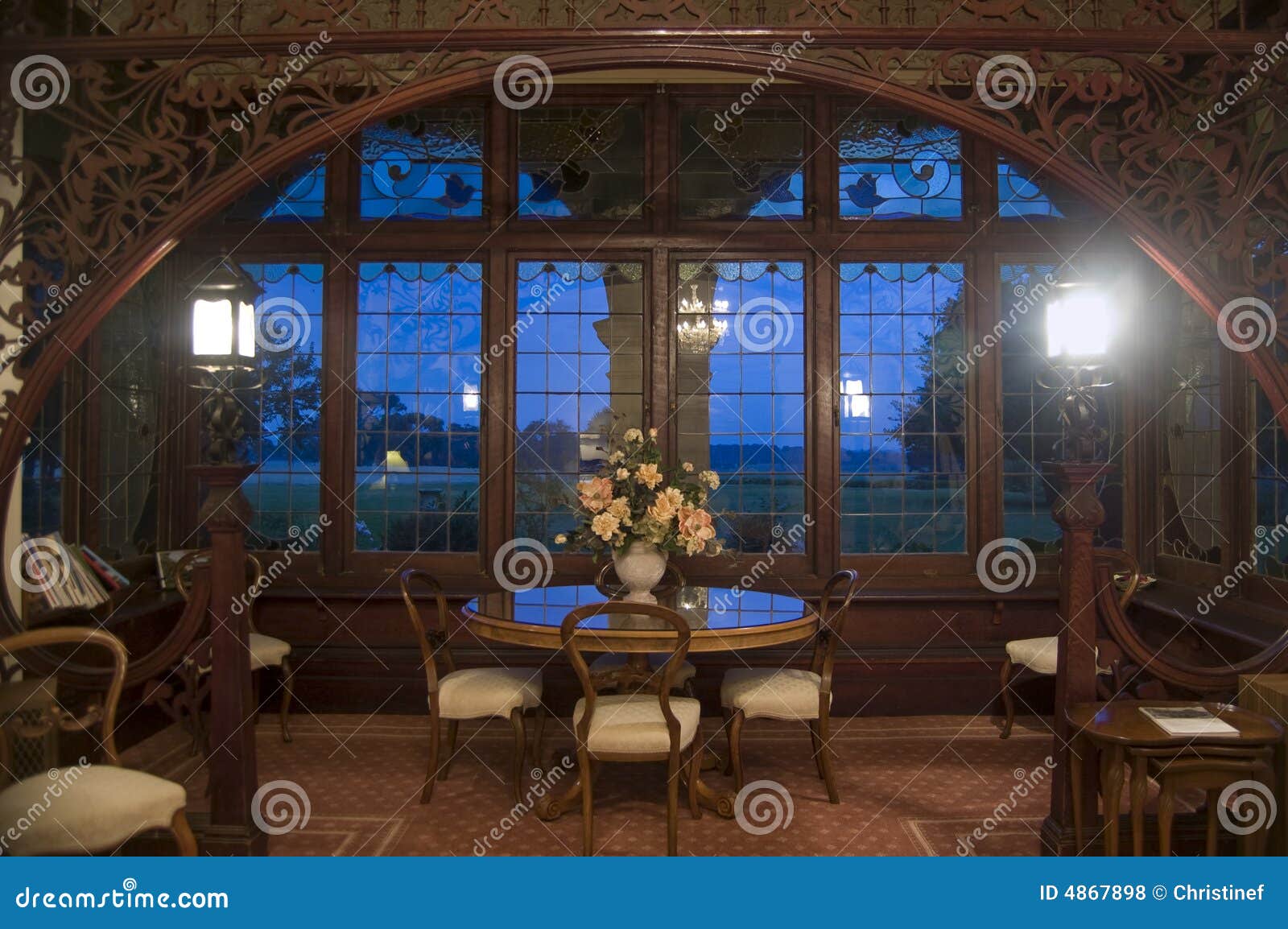 Large antique window stock photo. Image of sitting, design 4867898