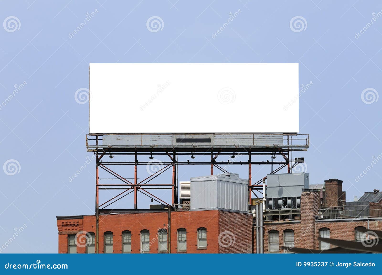 large billboard in the city