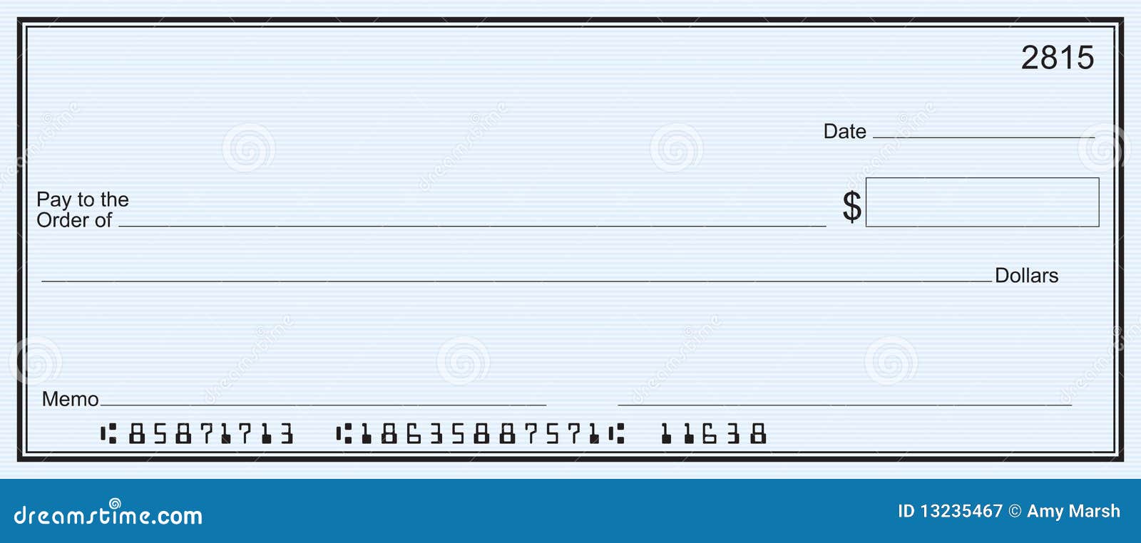 Blank Check Stock Illustrations – 25,25 Blank Check Stock Intended For Editable Blank Check Template