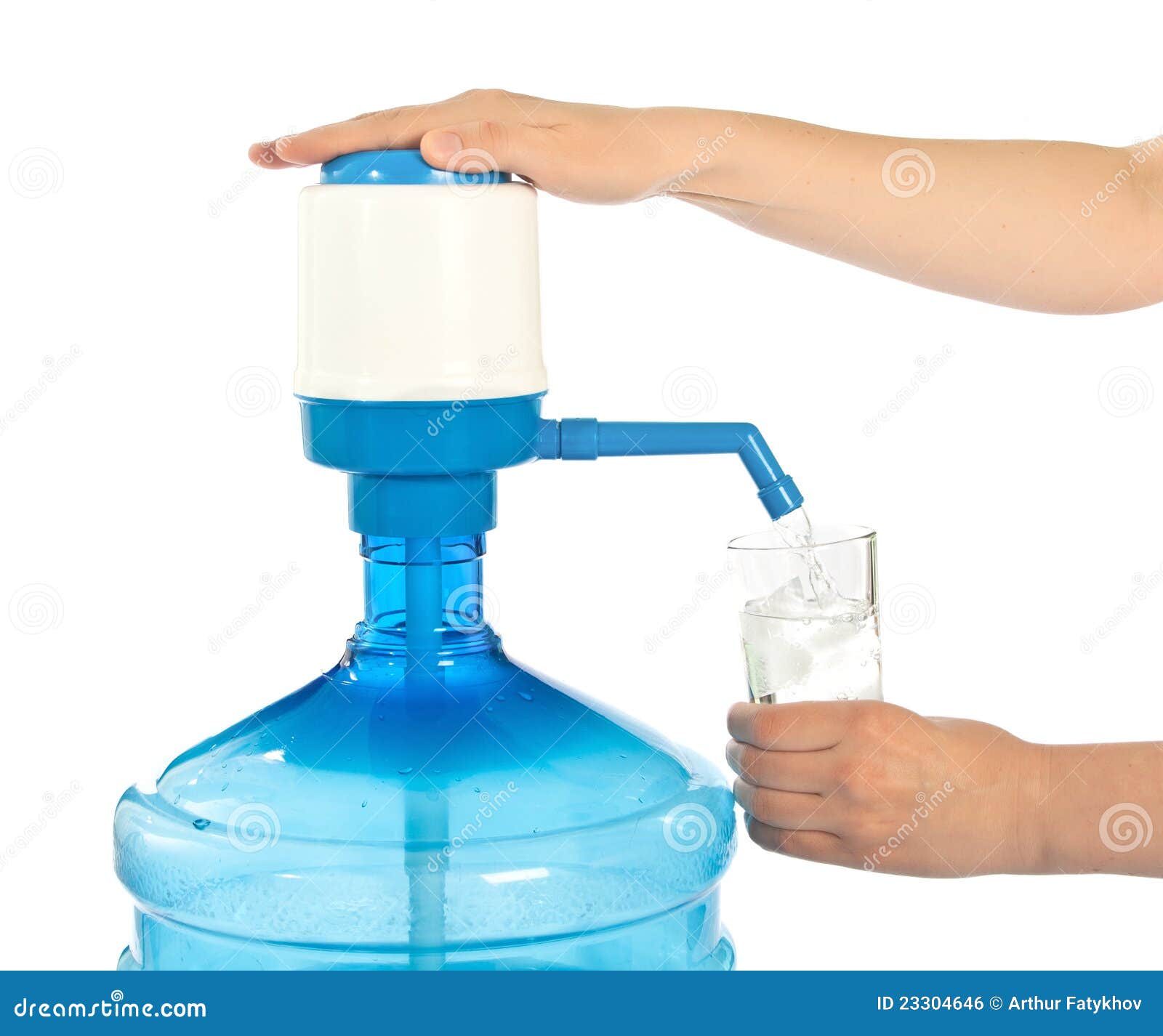 Large Bottle of Clean Drinking Water. Stock Photo Image of drinking