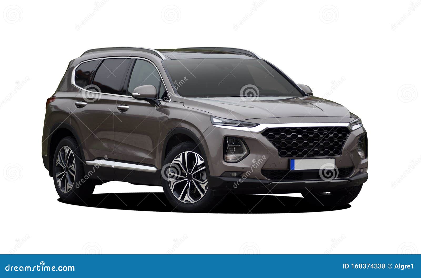 Large brown SUV stock photo. Image of wheels, isolated 168374338