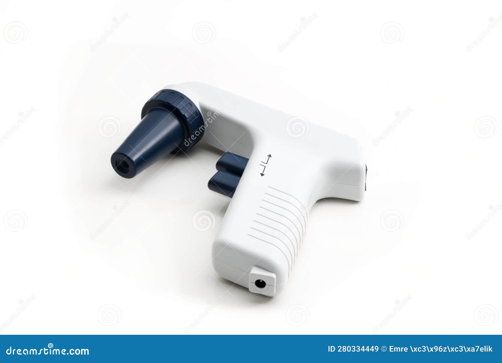 Large Capacity Electronic Pipette Pump, Pipette Controller, White, Dark