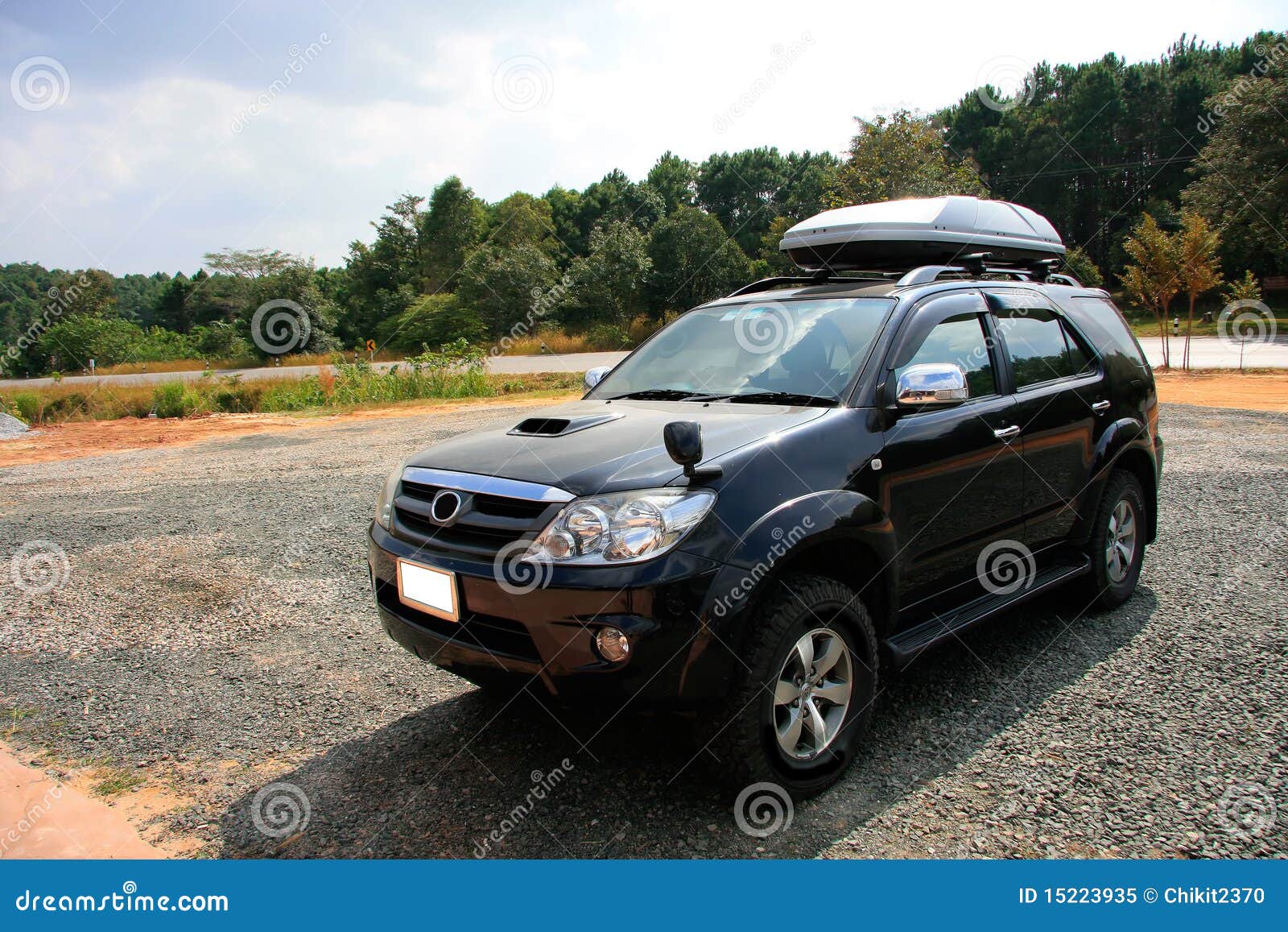 Large Customized Car Outdoor Stock Image Image of track, isolated