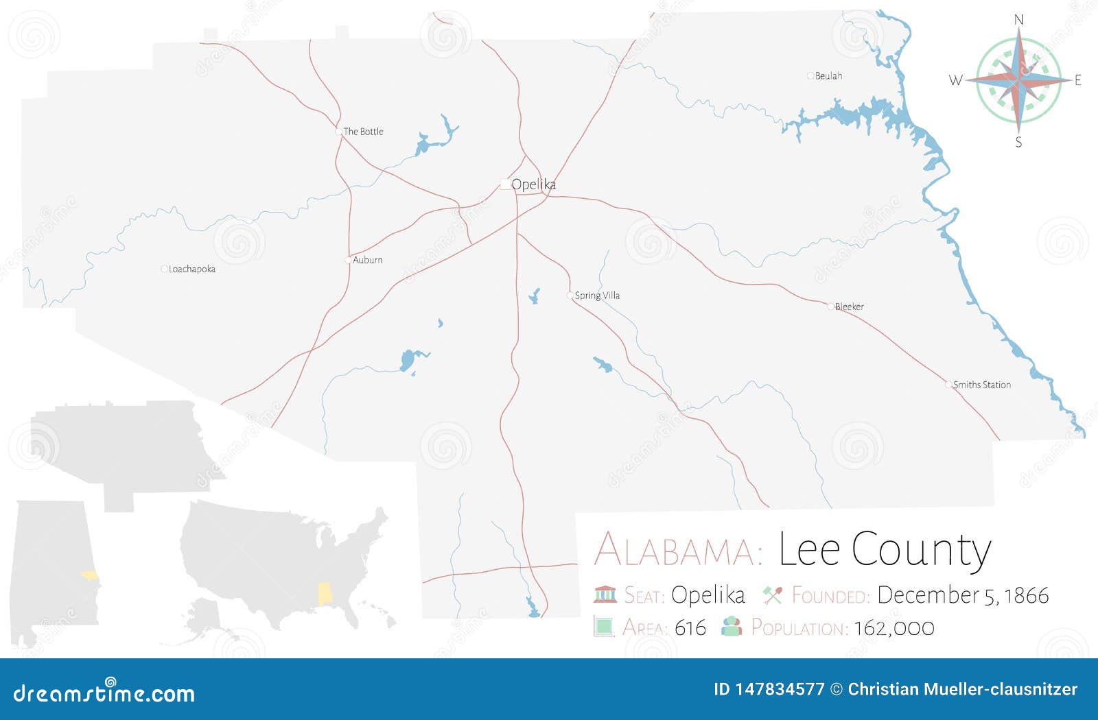 Map Of Lee County Alabama Maping Resources