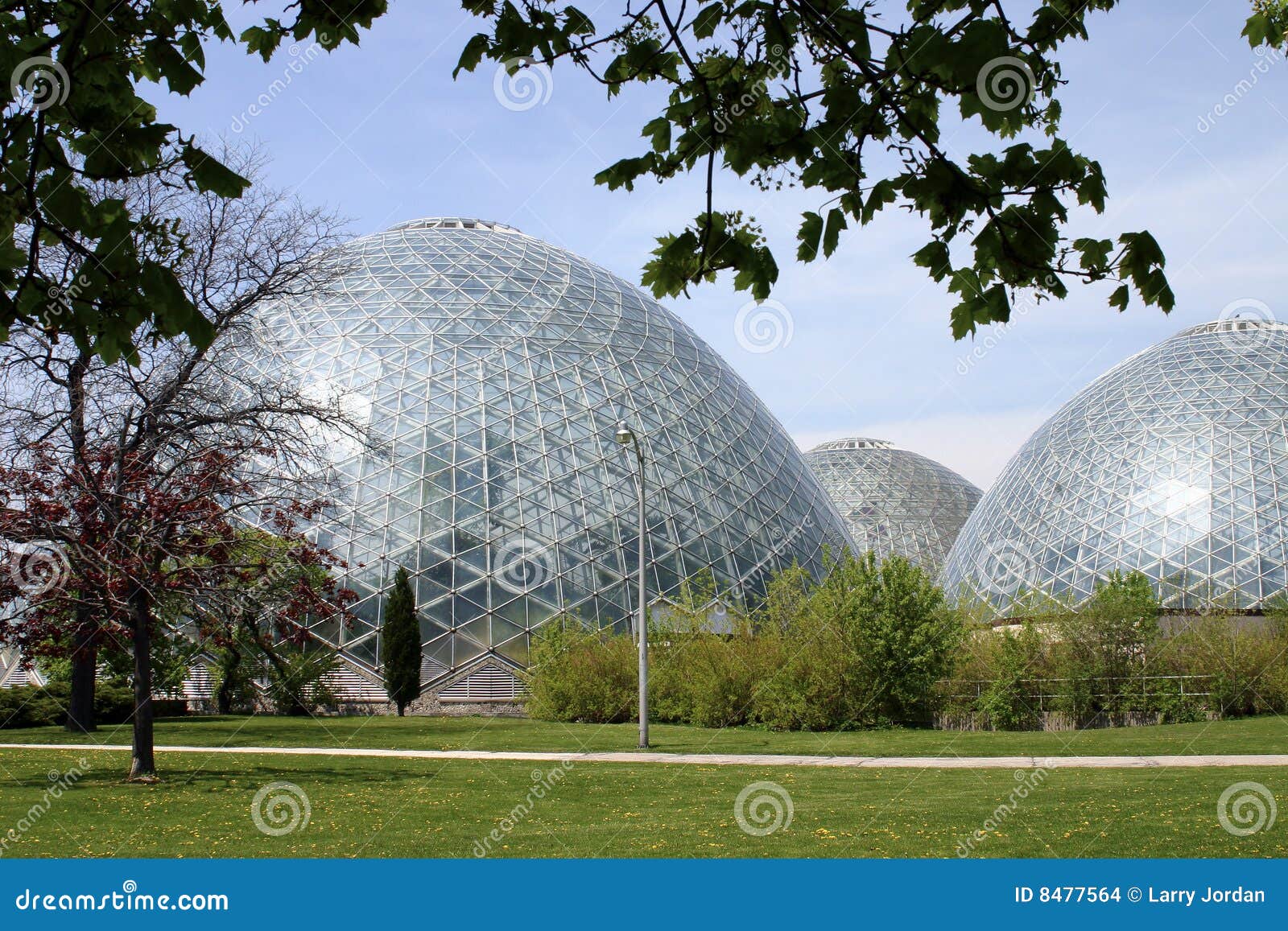 large domed greenhouses