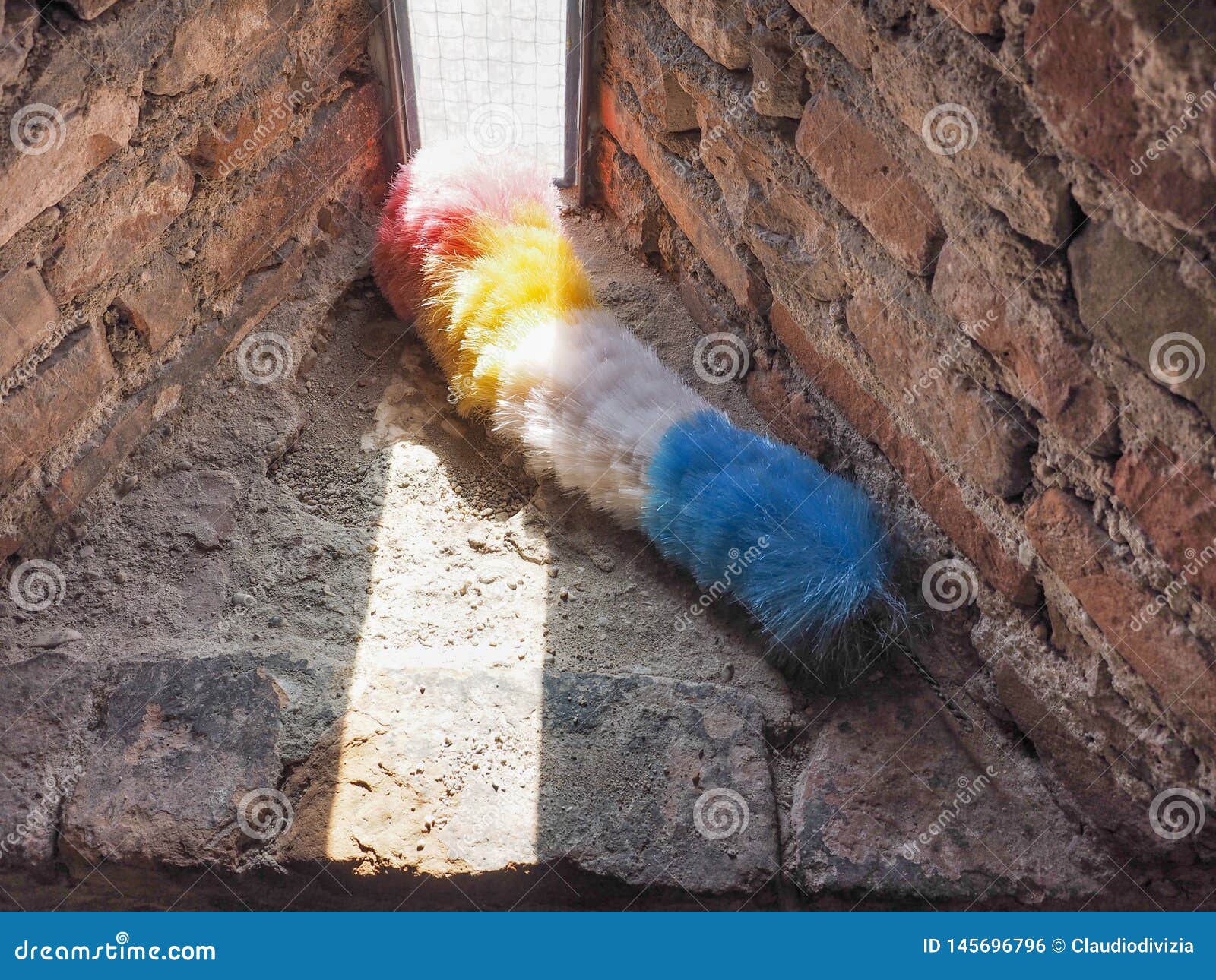 Large dust broom stock photo. Image of broom, cleaning 145696796