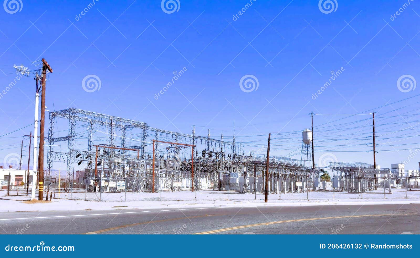 indio power grid transmission station